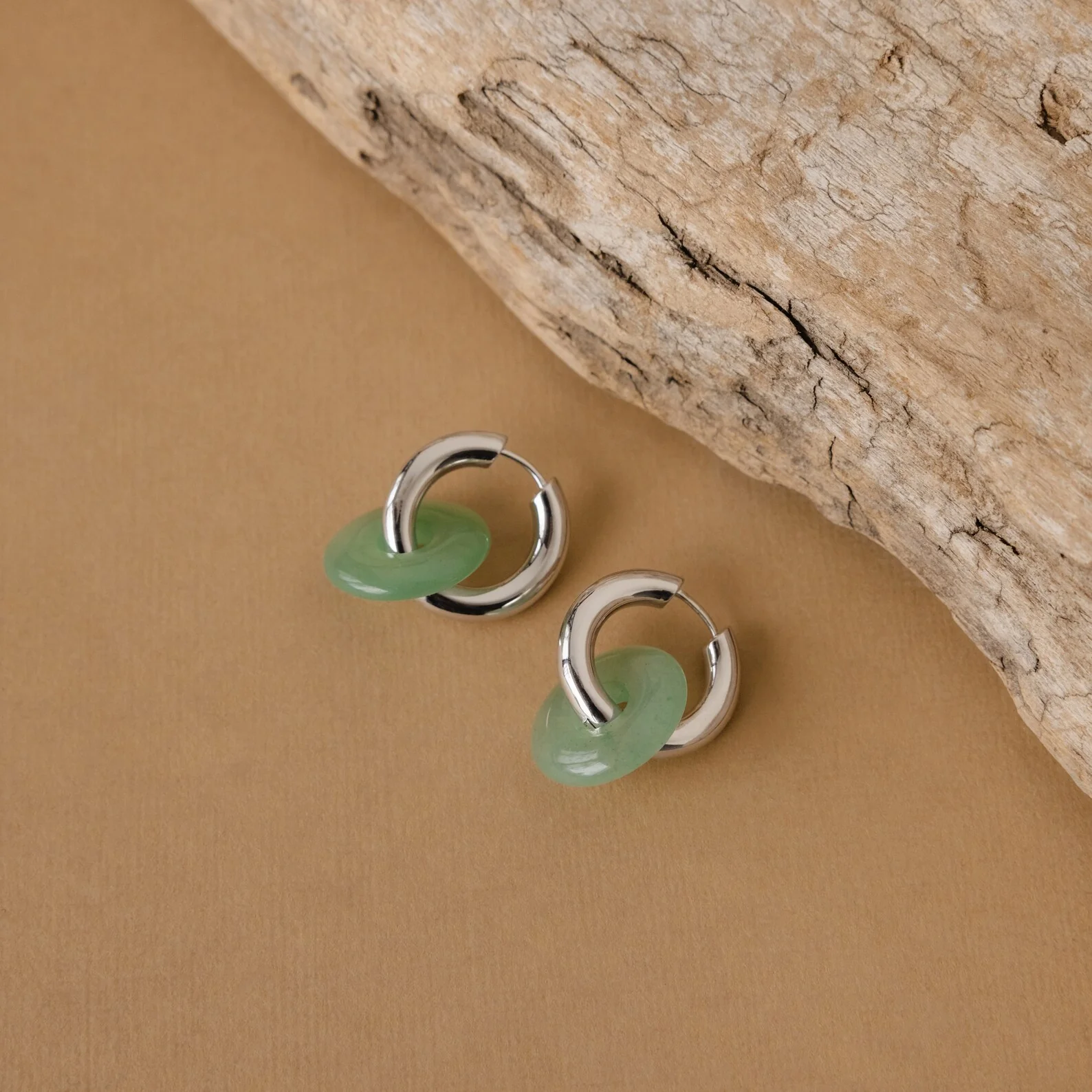 Clara Jade Duo Hoops - Image 5