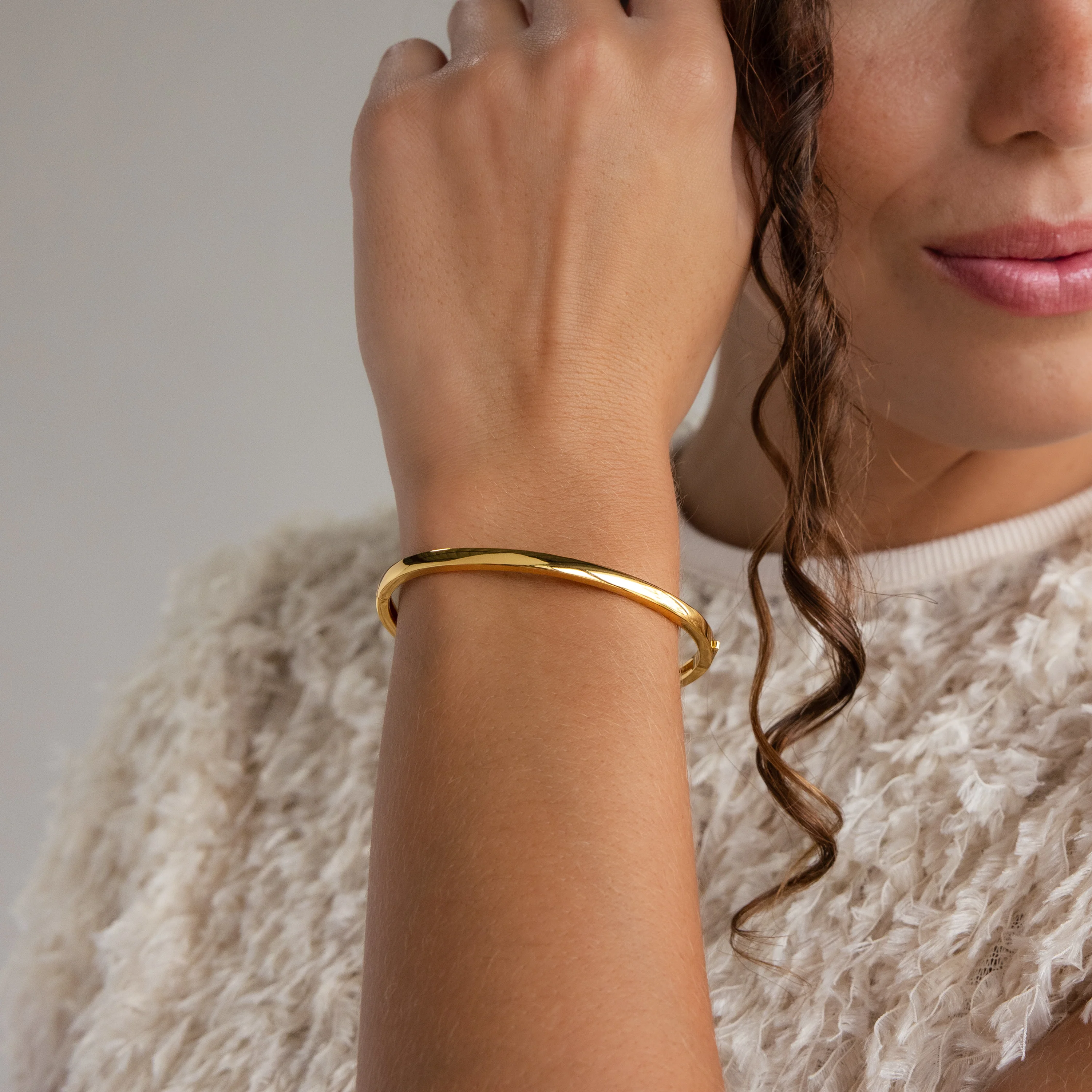Classic Bangle in Silver - Image 4