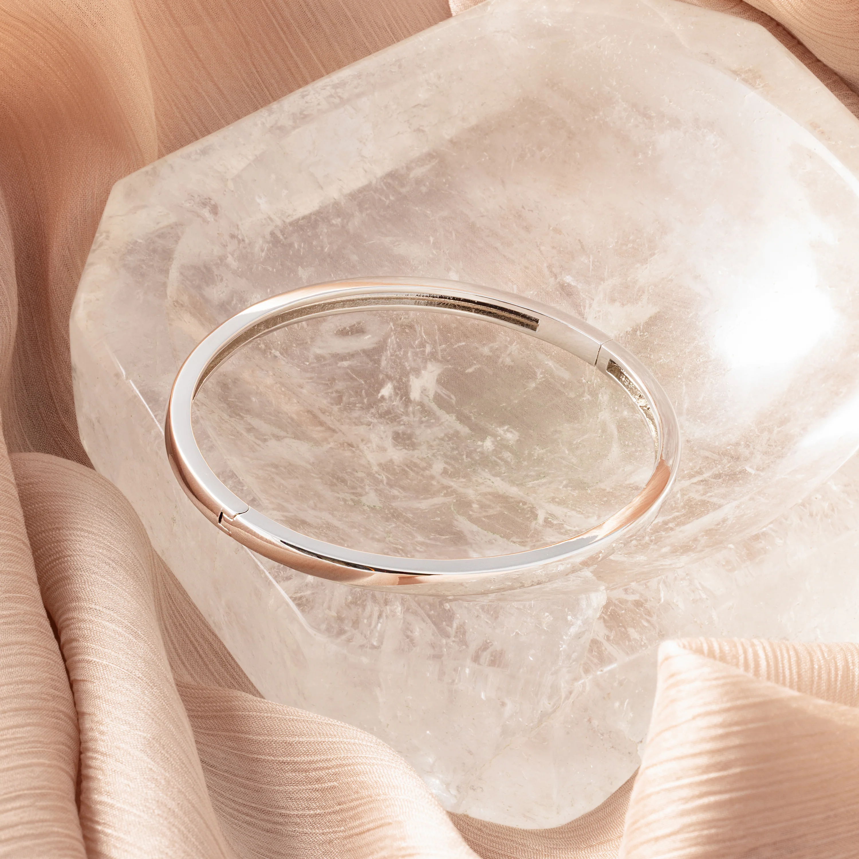Classic Bangle in Silver - Image 5
