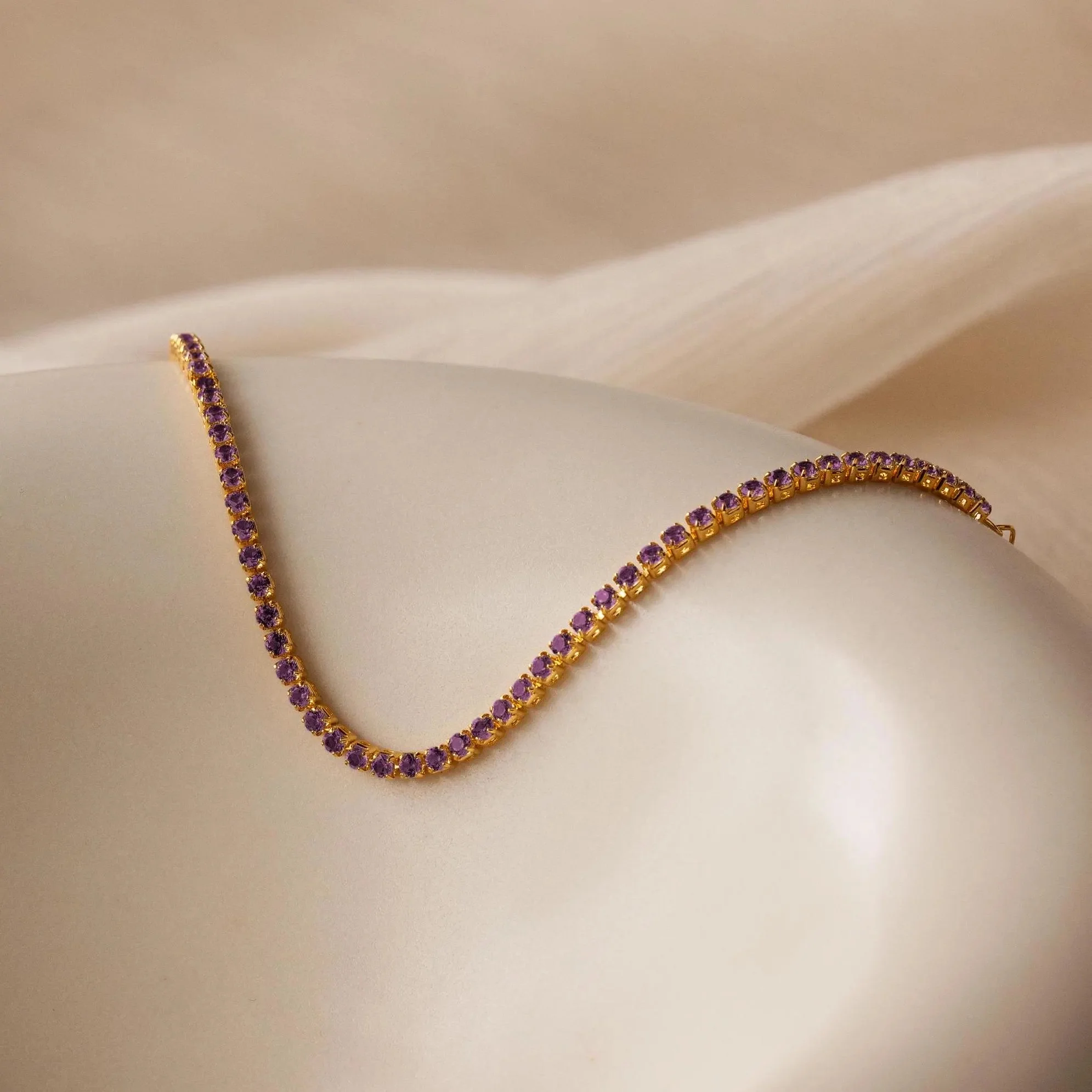 Classic Birthstone Tennis Bracelet - Image 7