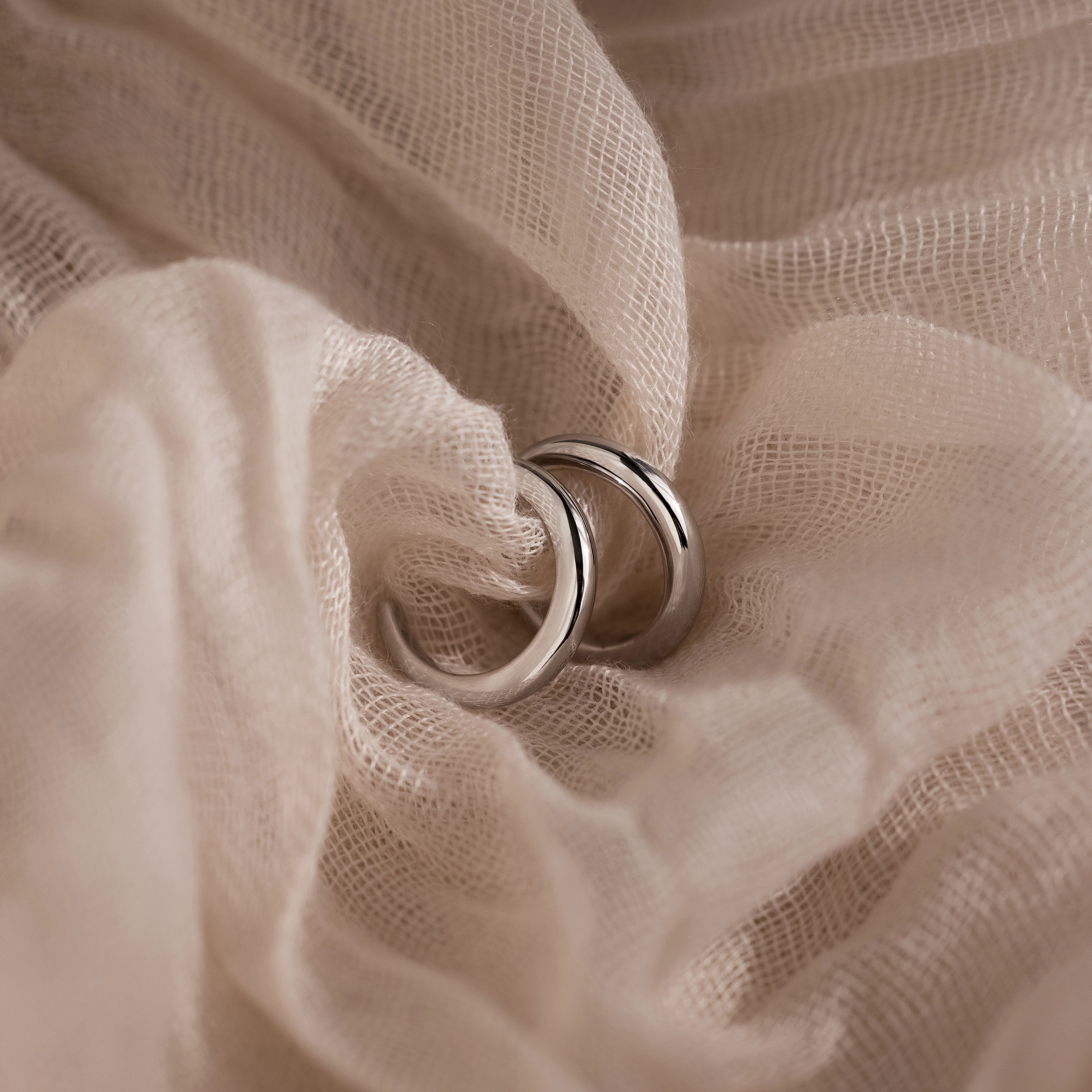Cleo Cuffs in Silver - Image 2