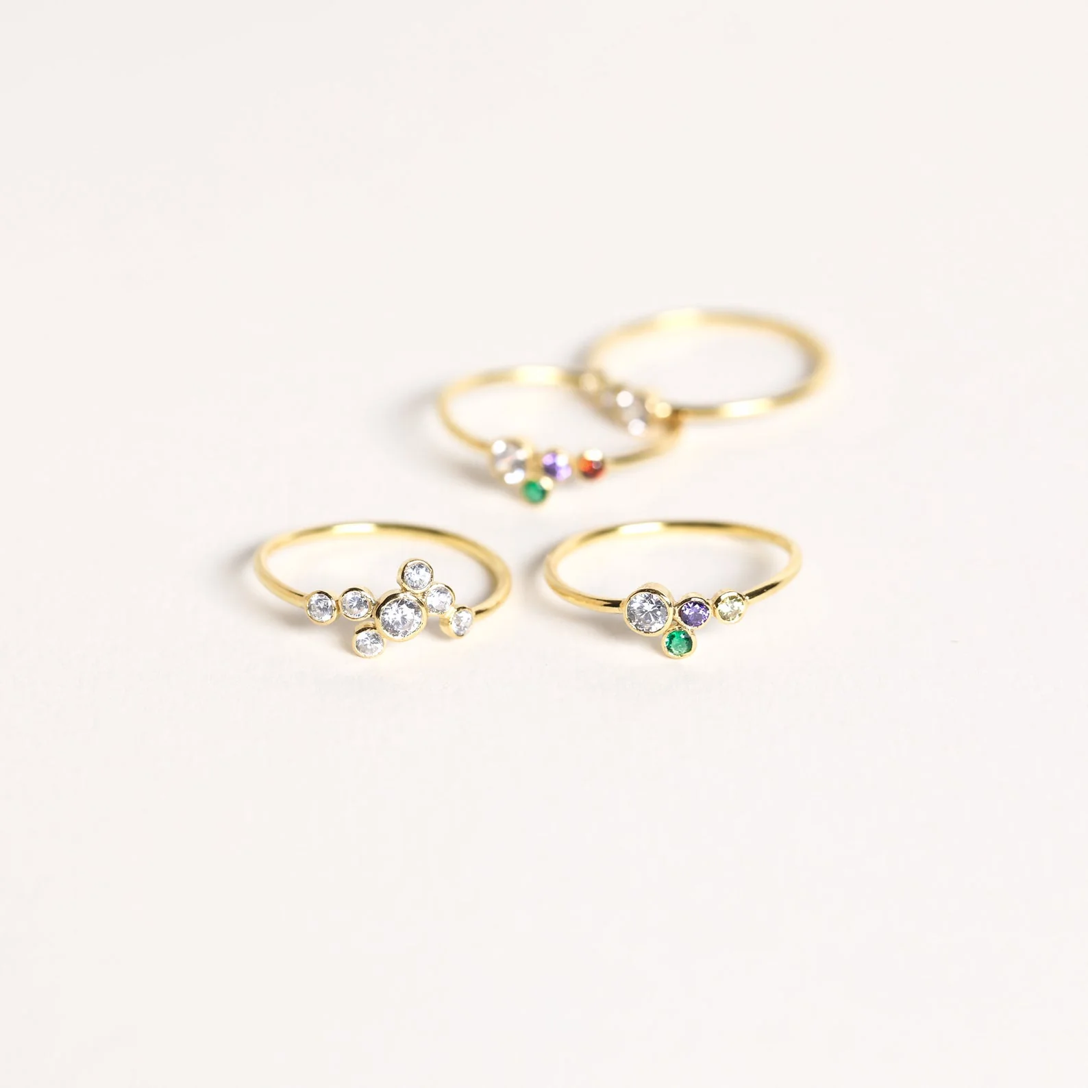 Cluster Birthstone Ring - Image 4