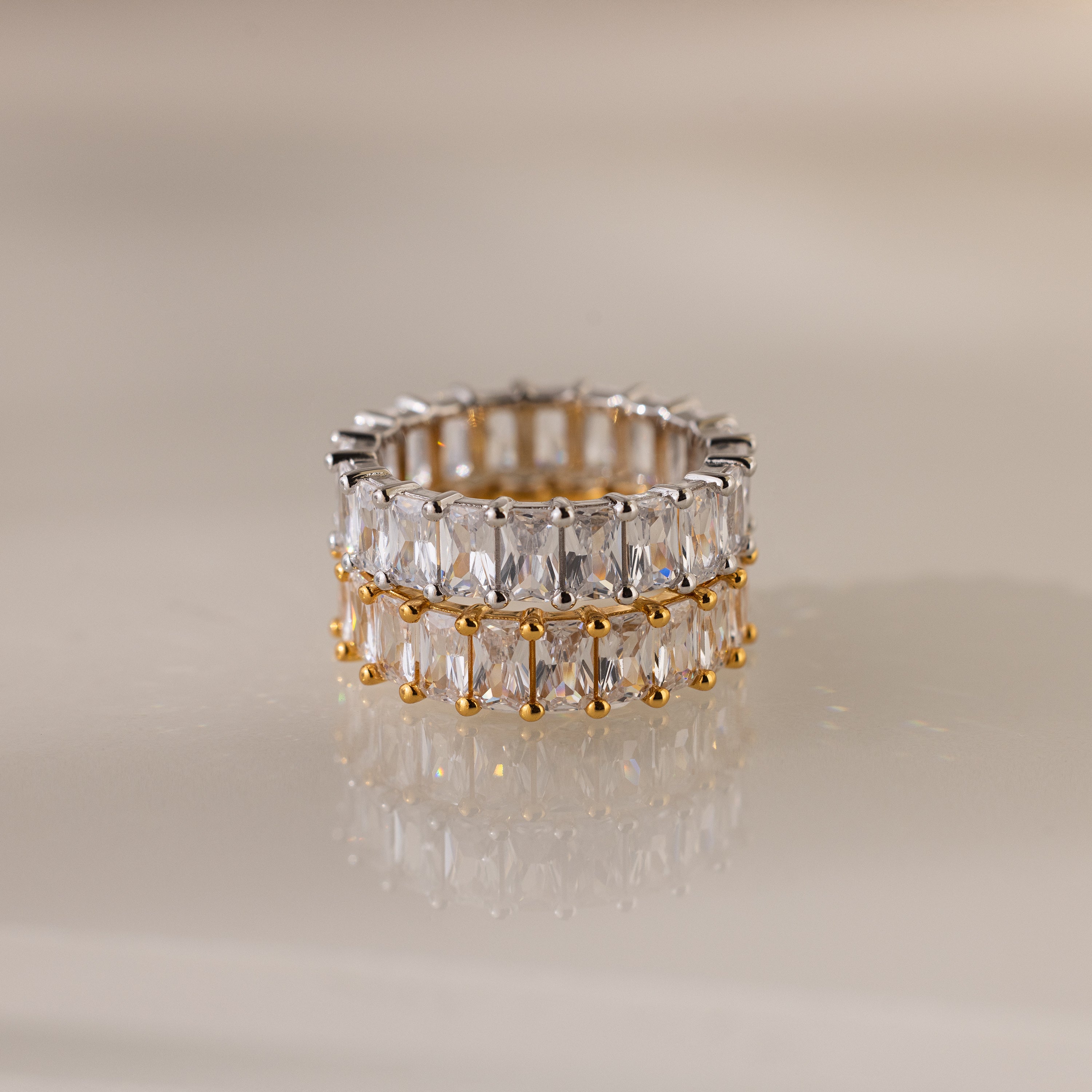 Colette Eternity Ring in 18K Gold - Image 5