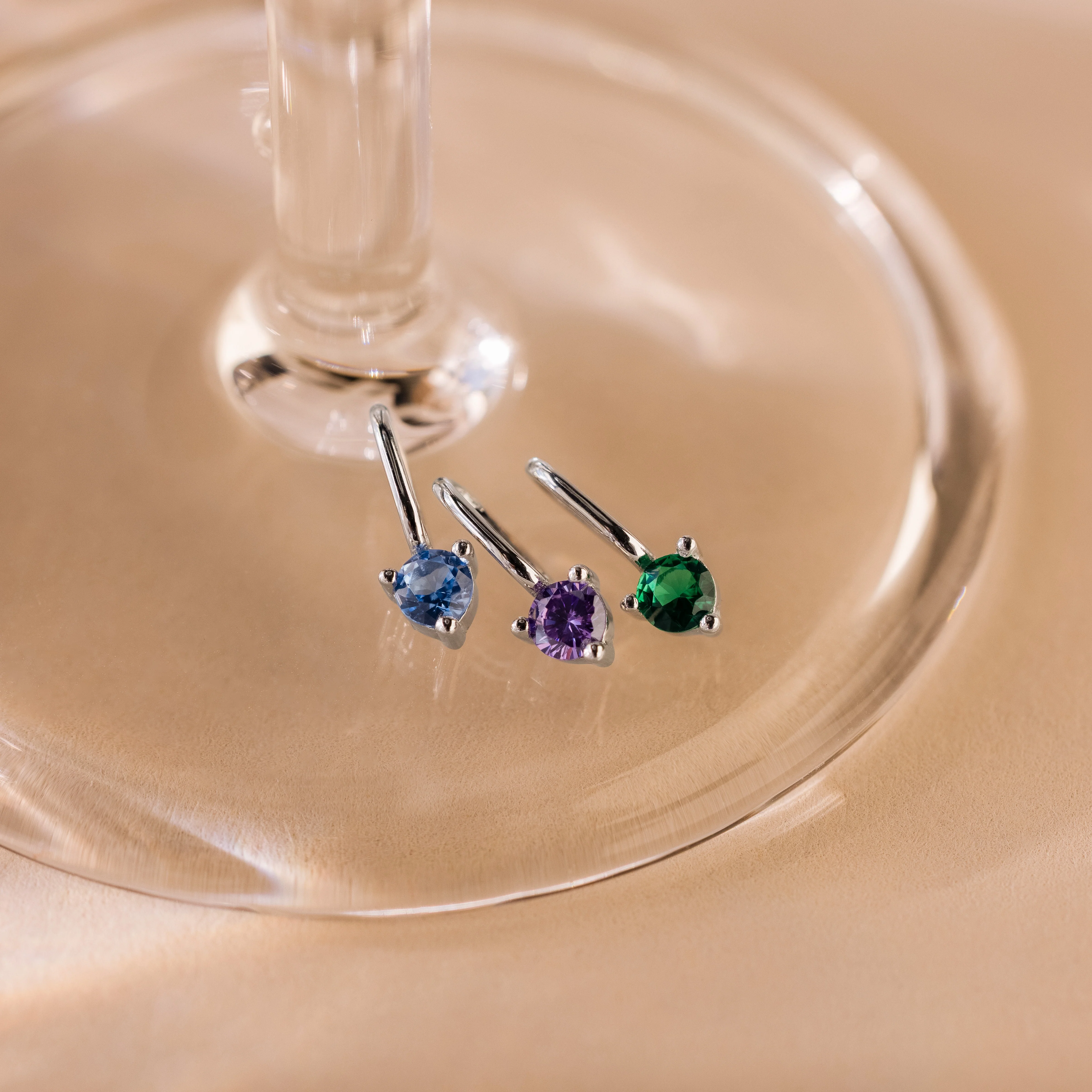 Dainty Birthstone Charm - Image 3