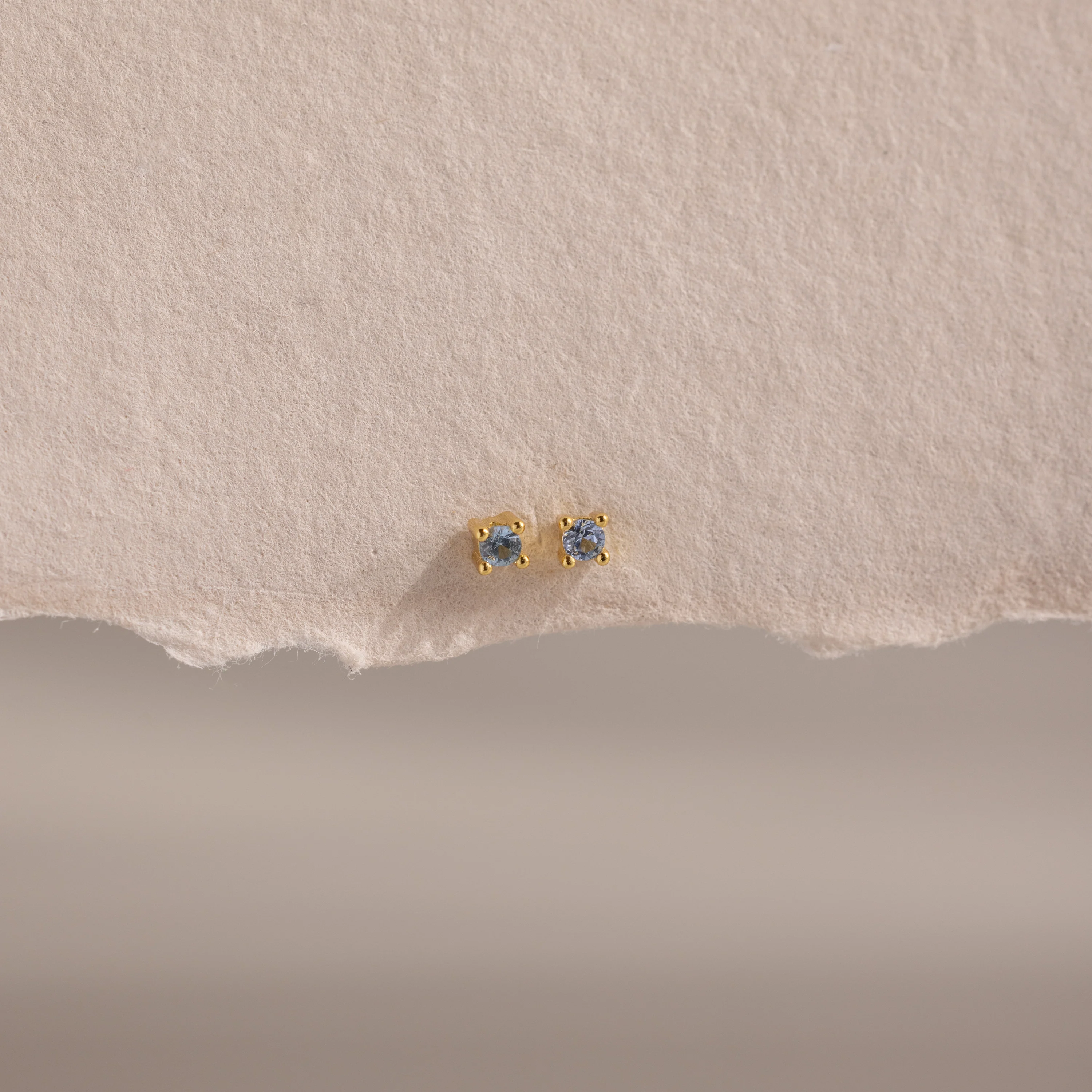 Dainty Birthstone Flatback Studs - Image 5