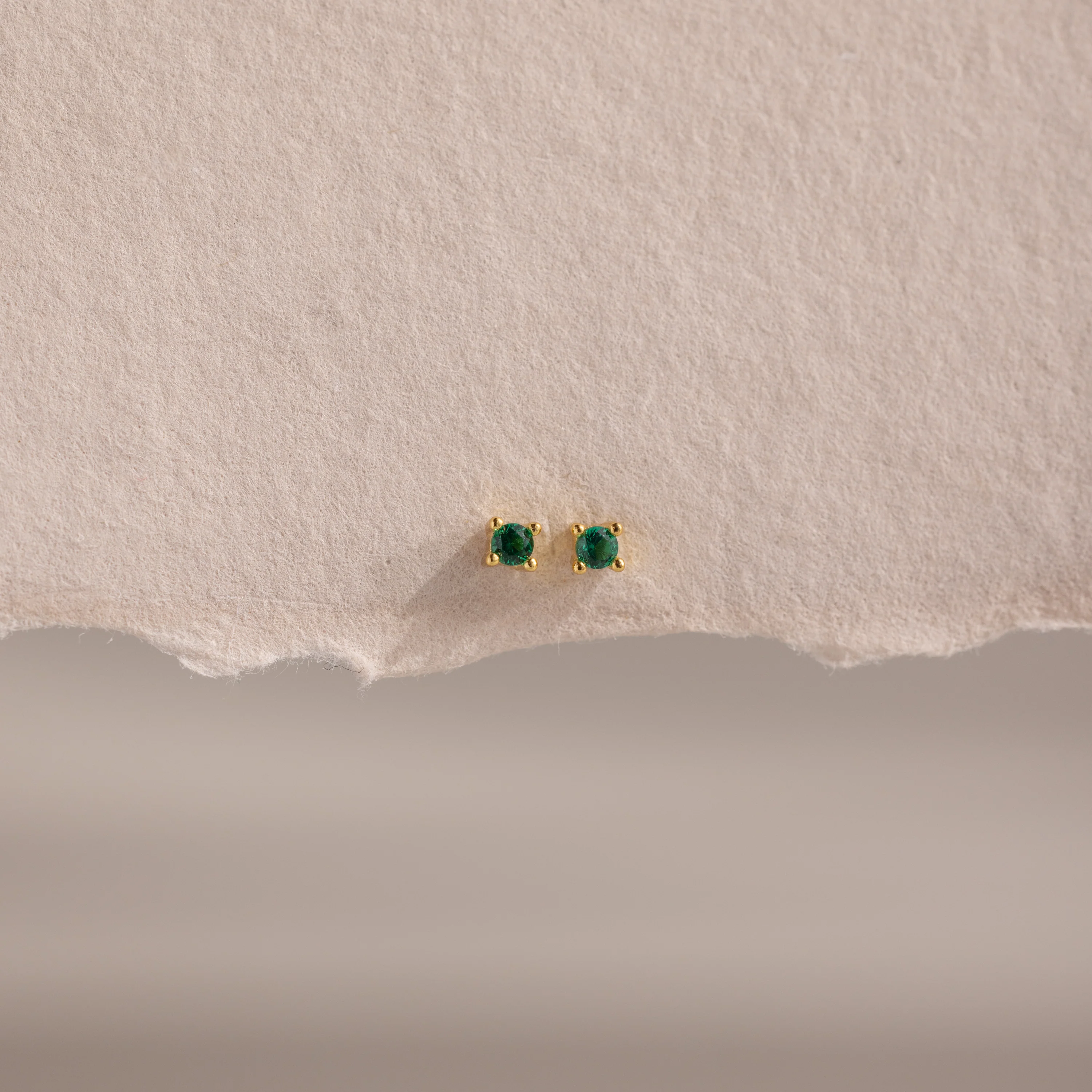 Dainty Birthstone Flatback Studs - Image 8