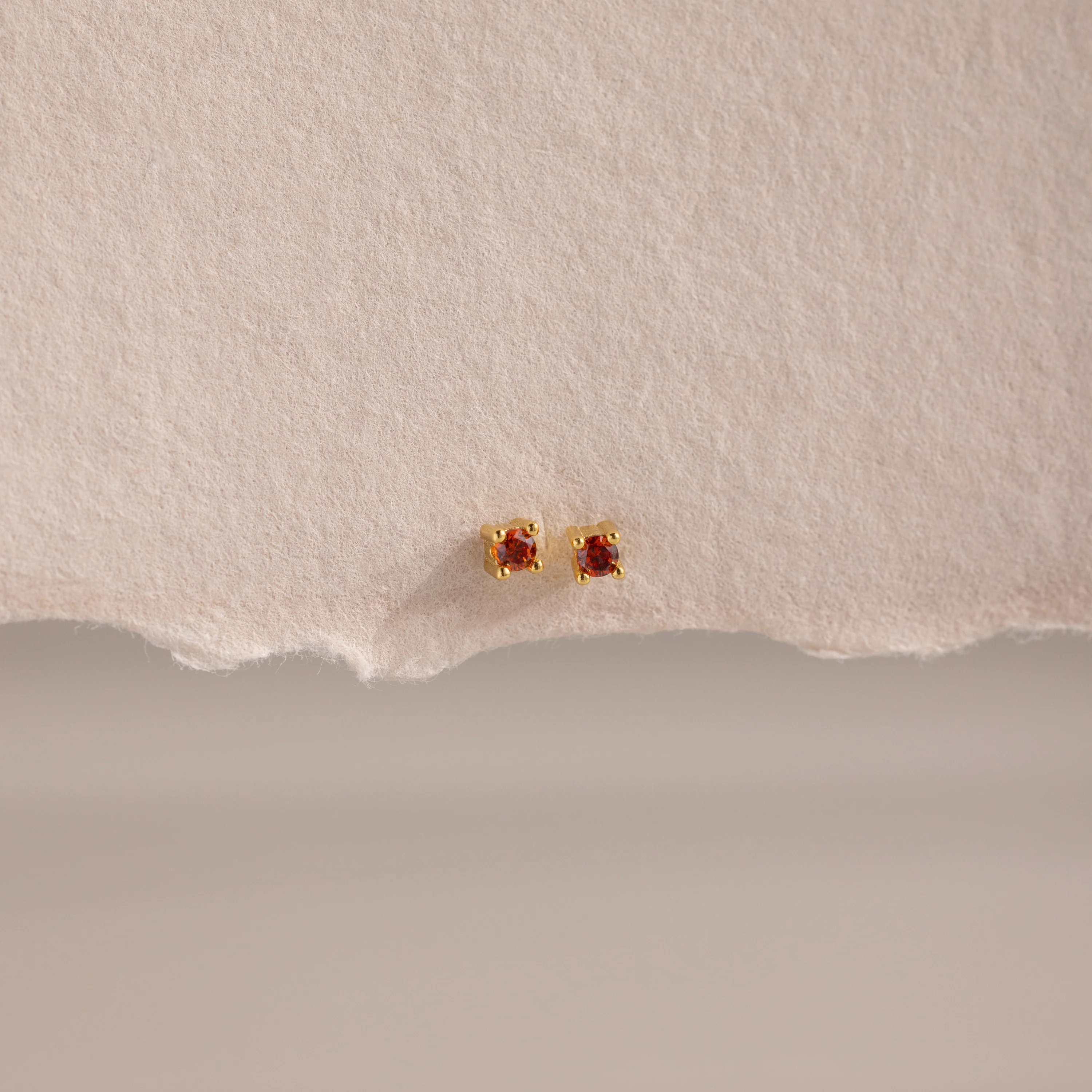 Dainty Birthstone Flatback Studs - Image 17