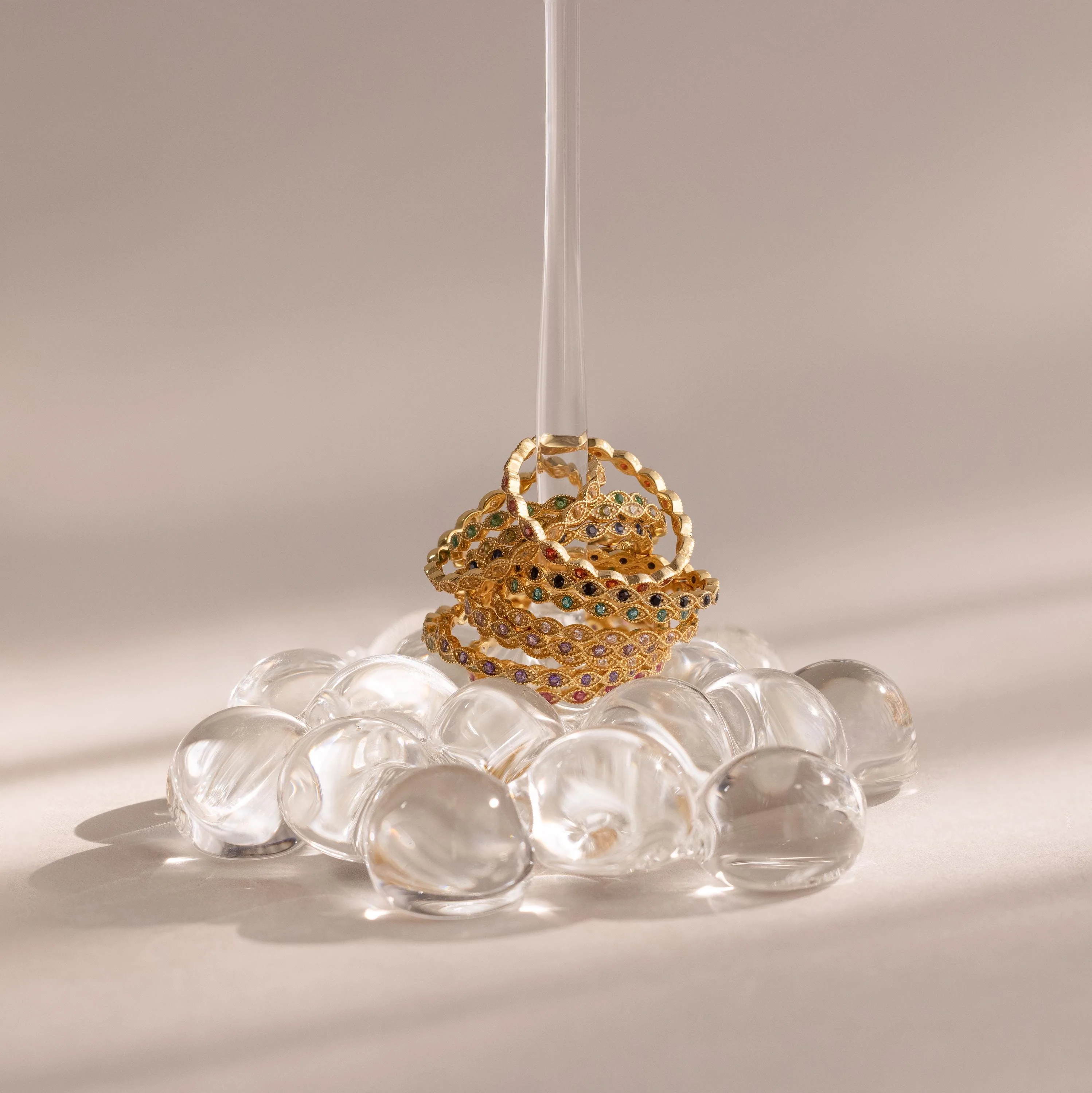 Dainty Marquise Pink Tourmaline Ring - Image 7