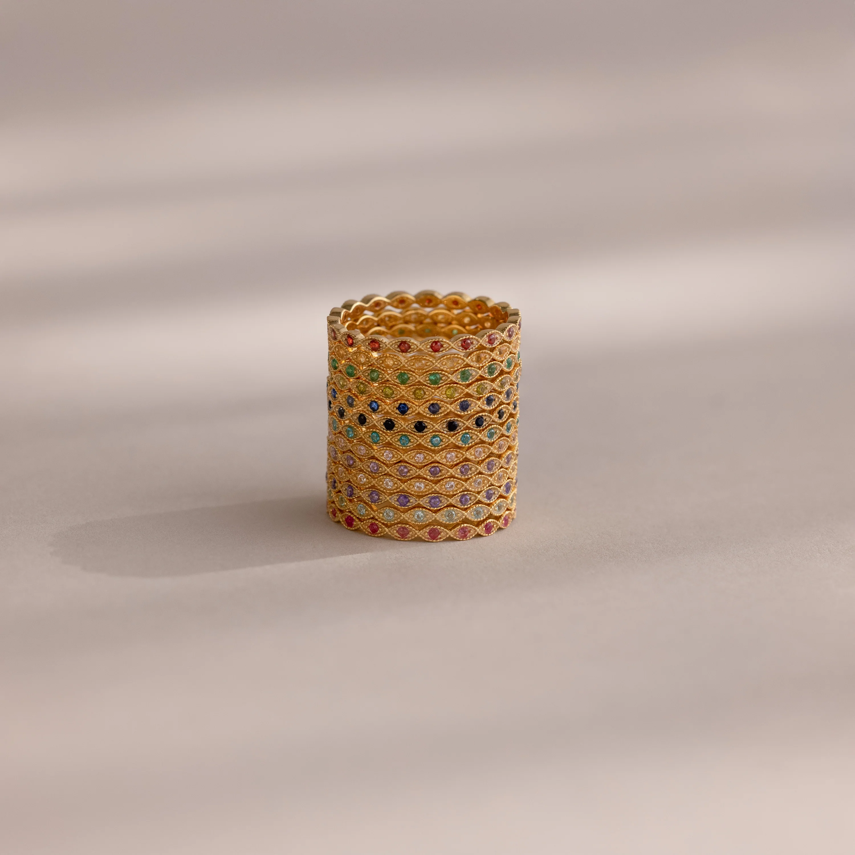 Dainty Marquise Pink Tourmaline Ring - Image 5