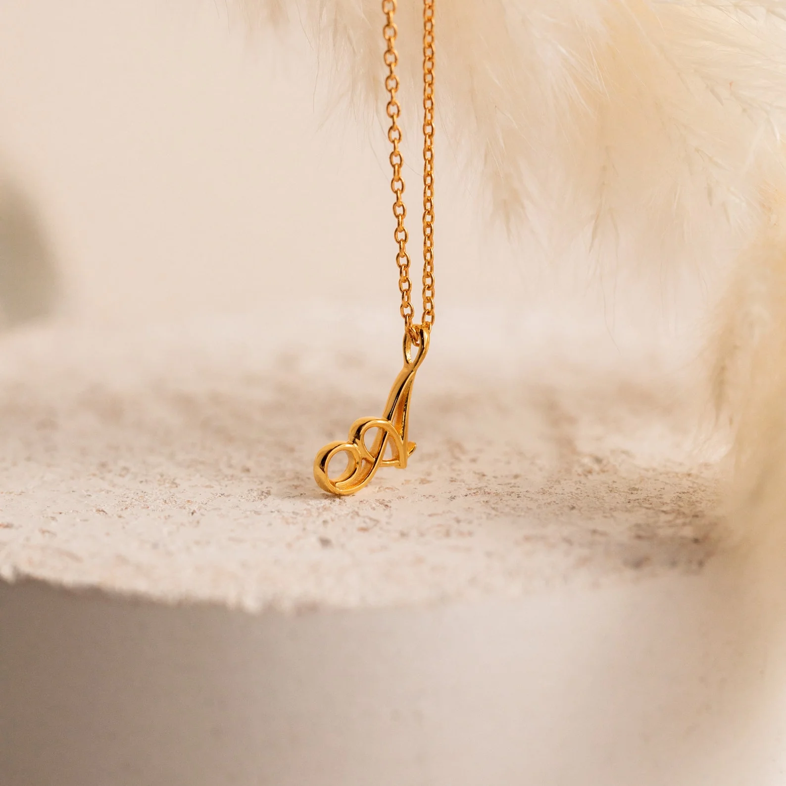 Davina Letter Necklace - Image 3