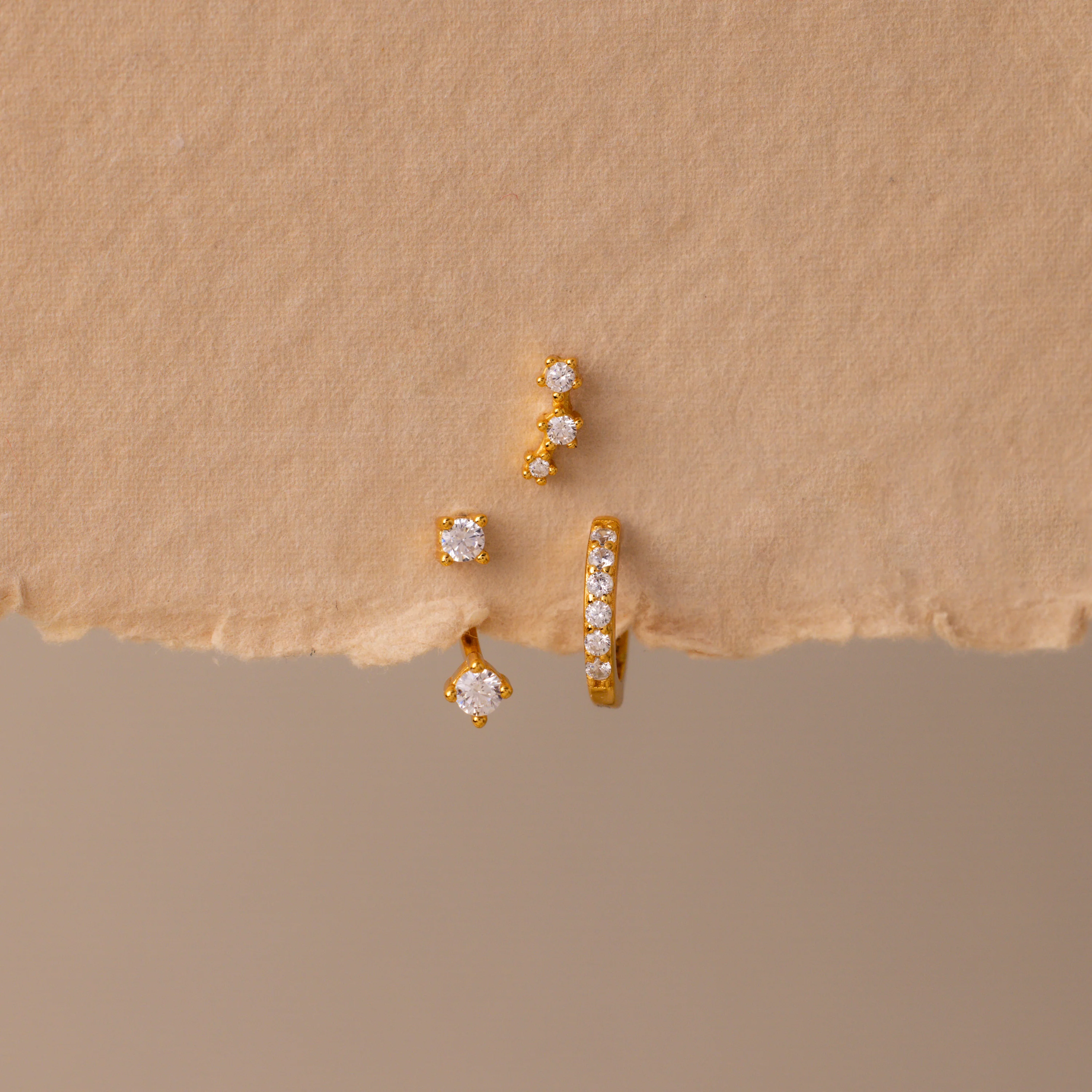 Birthstone Earring Trio Set - Image 5