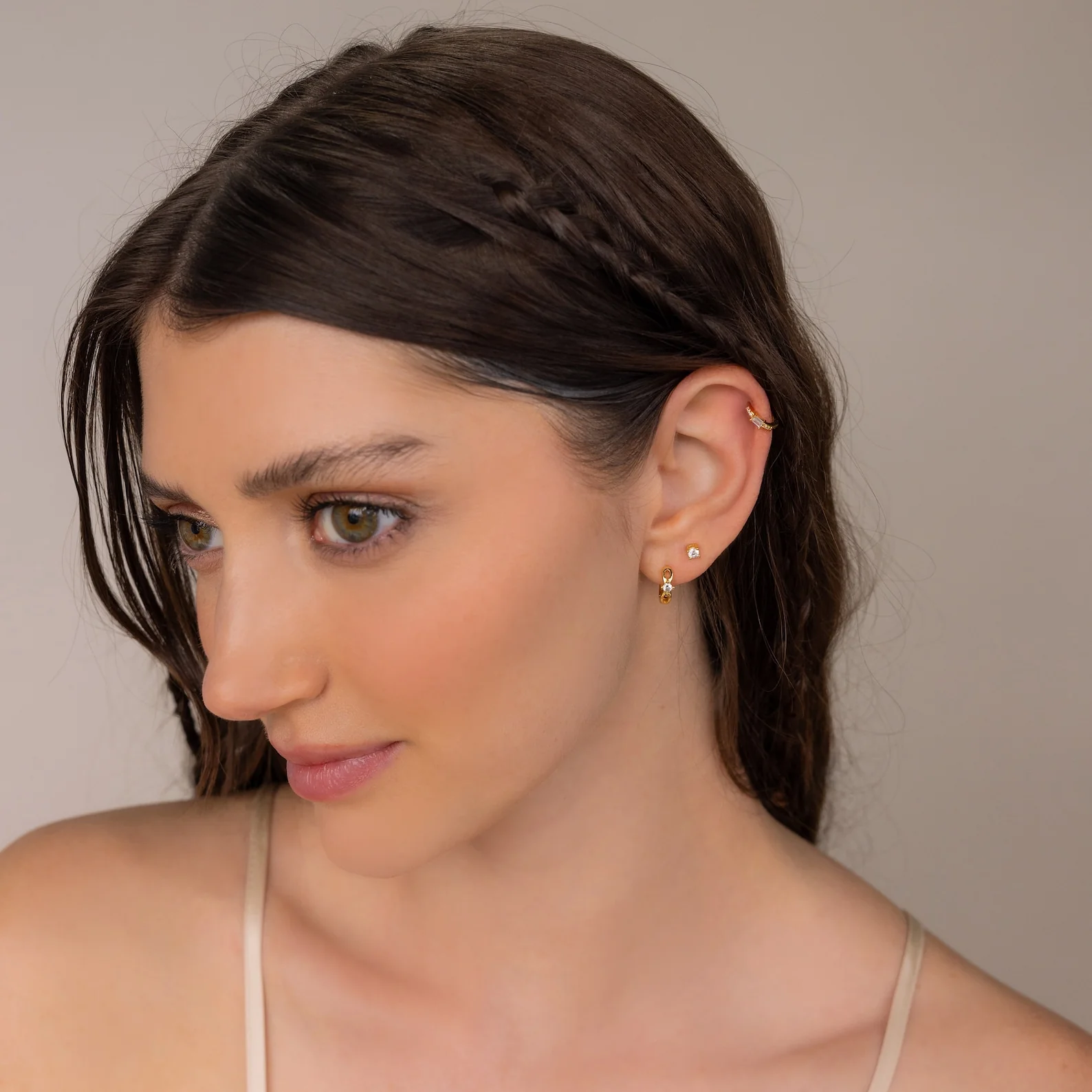 Diamond Infinity Hoops - Image 6