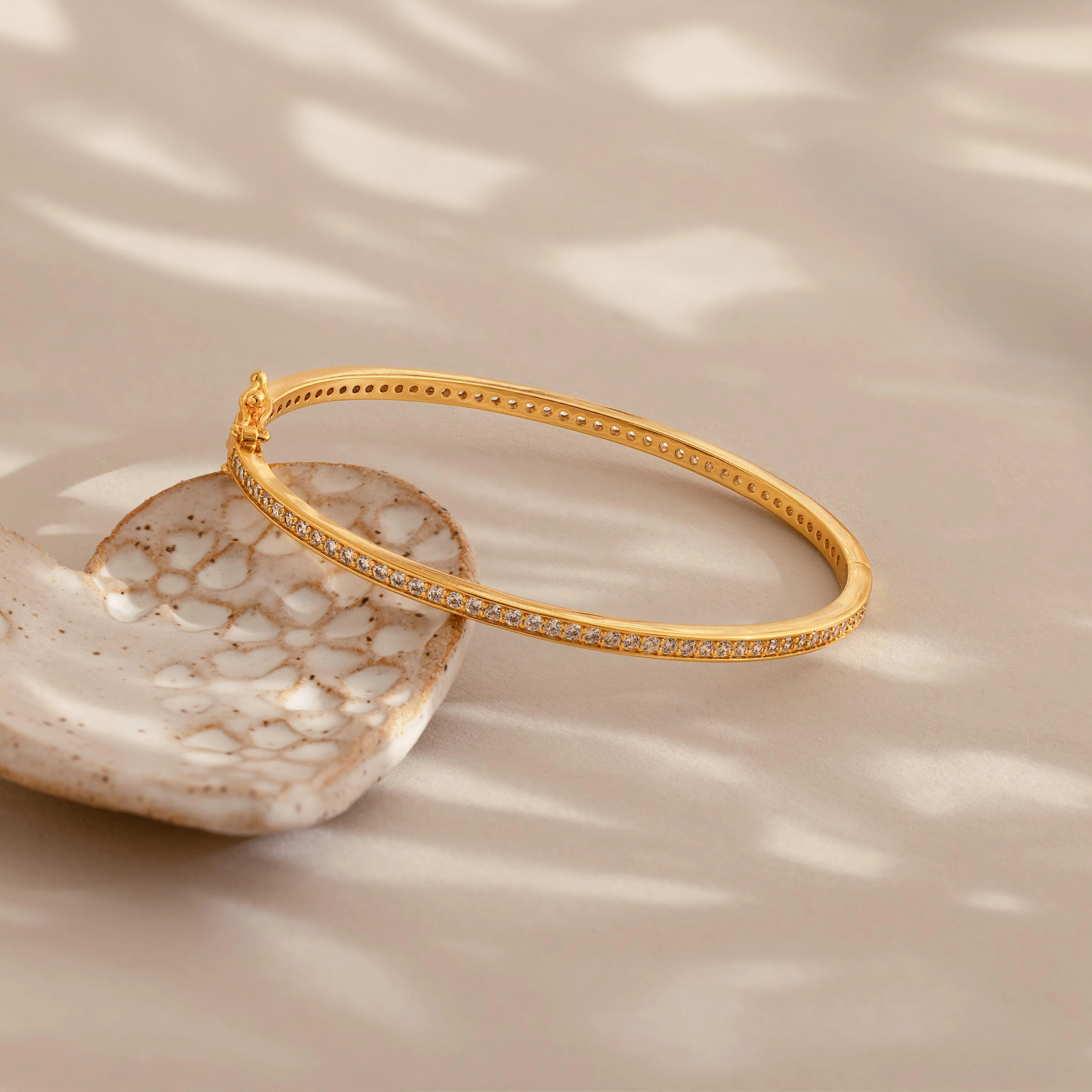 Diamond Tennis Bangle - Image 2