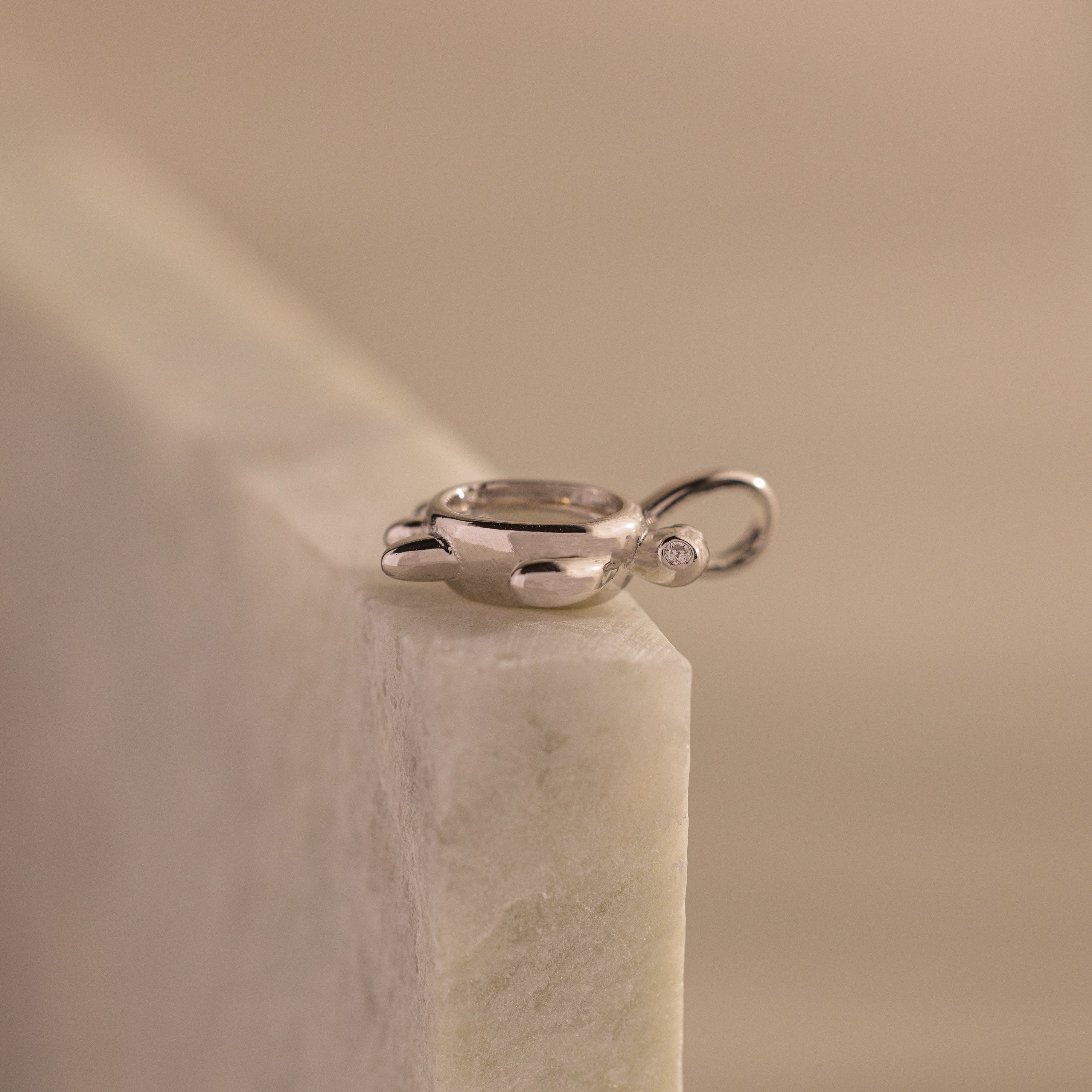 Diamond Turtle Charm - Image 3