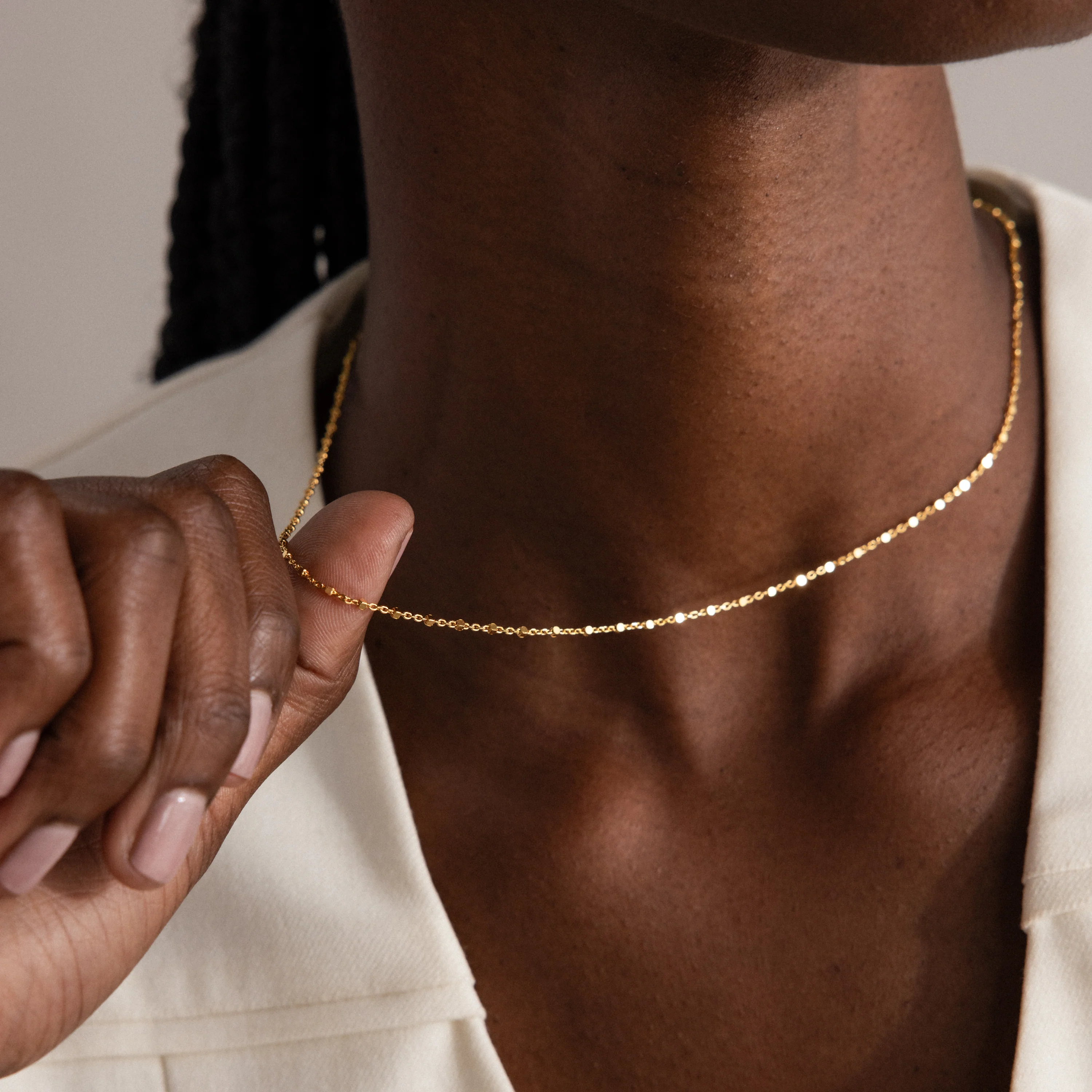 Dot Station Necklace - Image 3