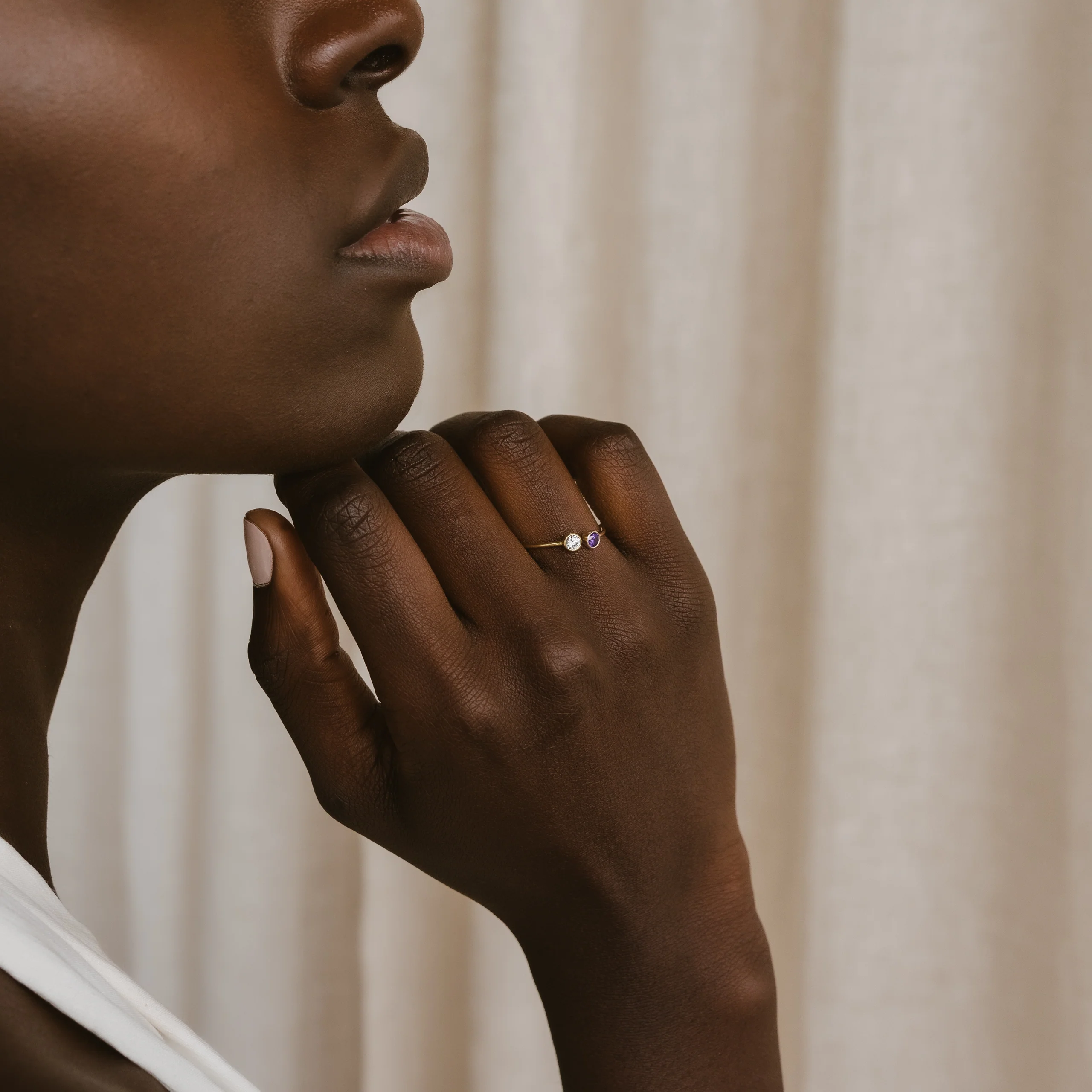 Dual Birthstone Ring - Image 4