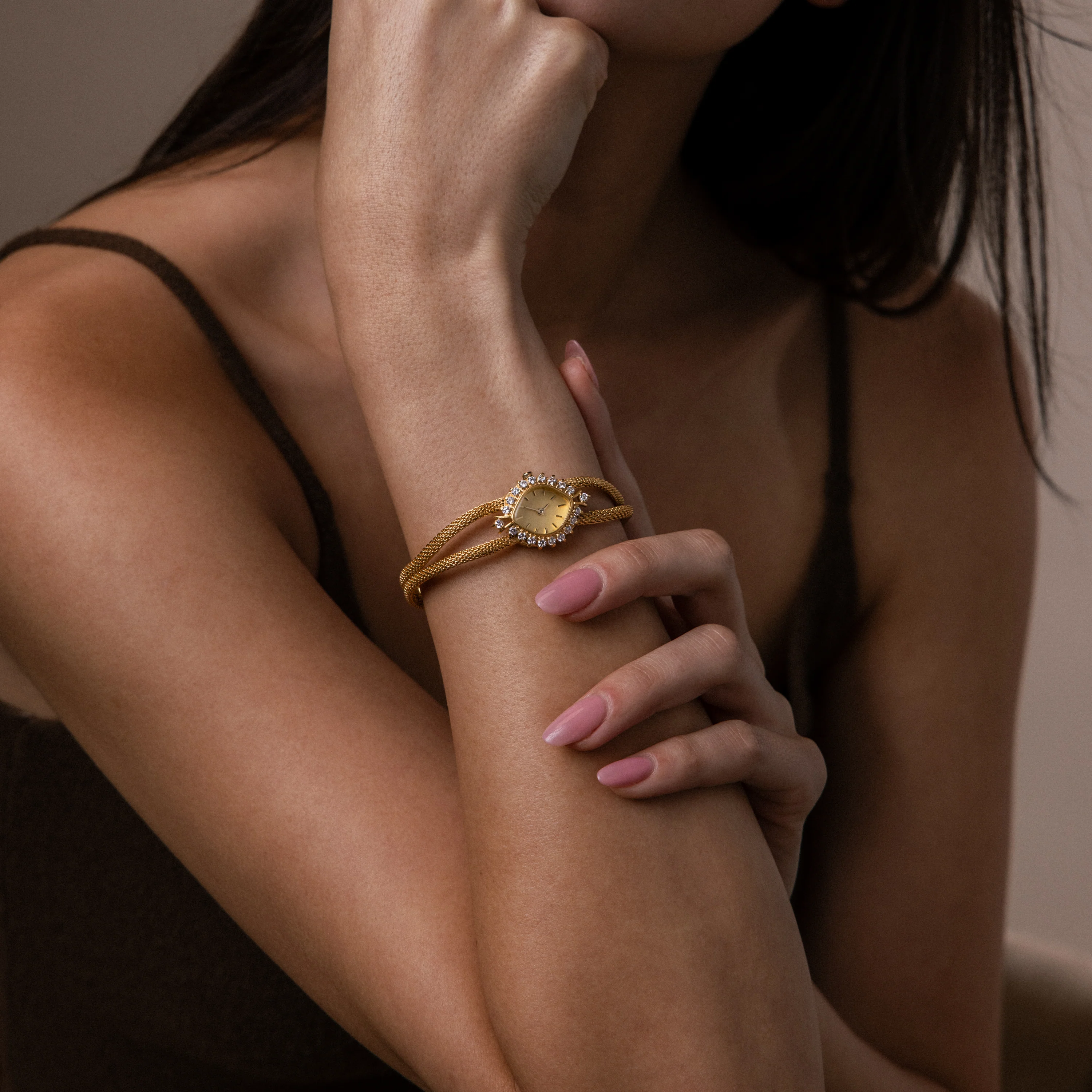 Duo Chain Gemstone Timepiece - Image 5