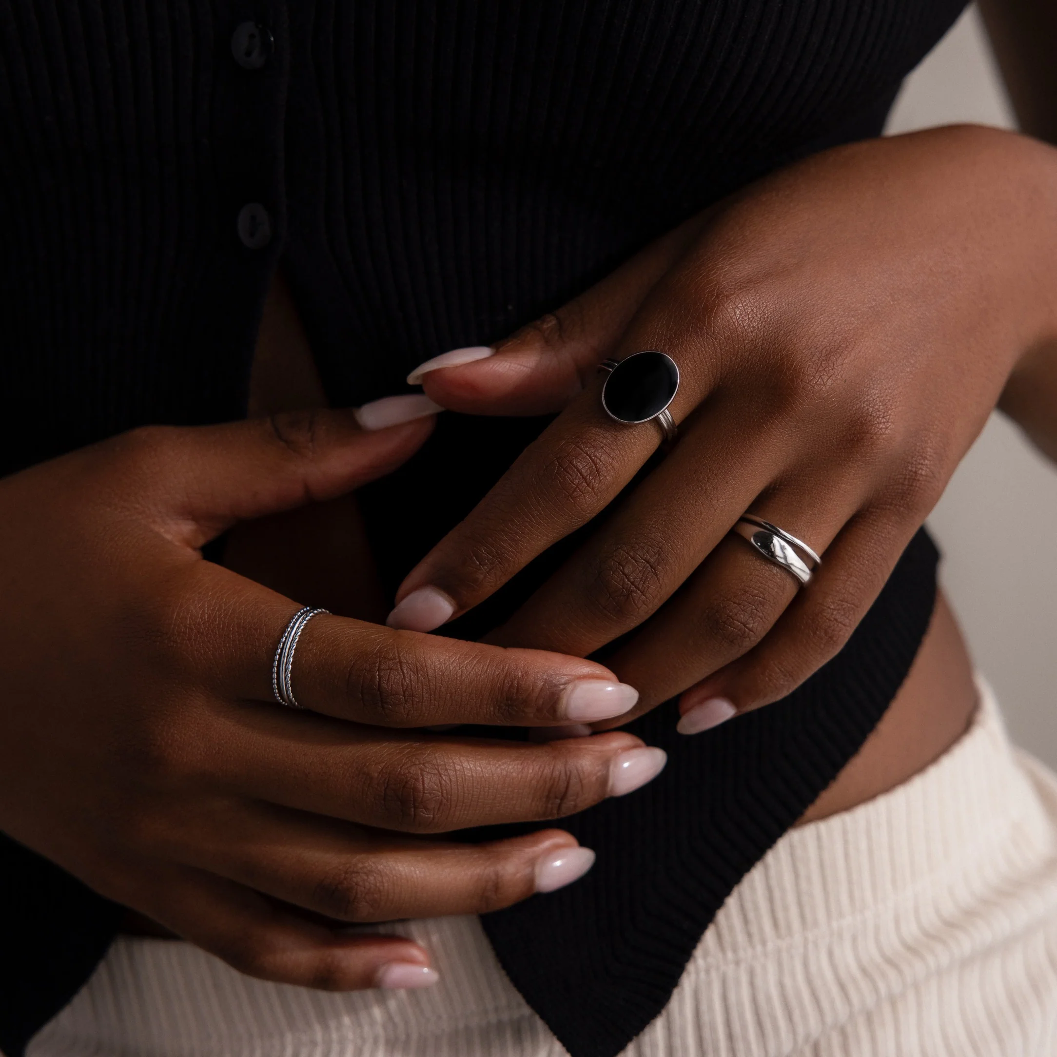 Duo Form Ring Set - Image 9