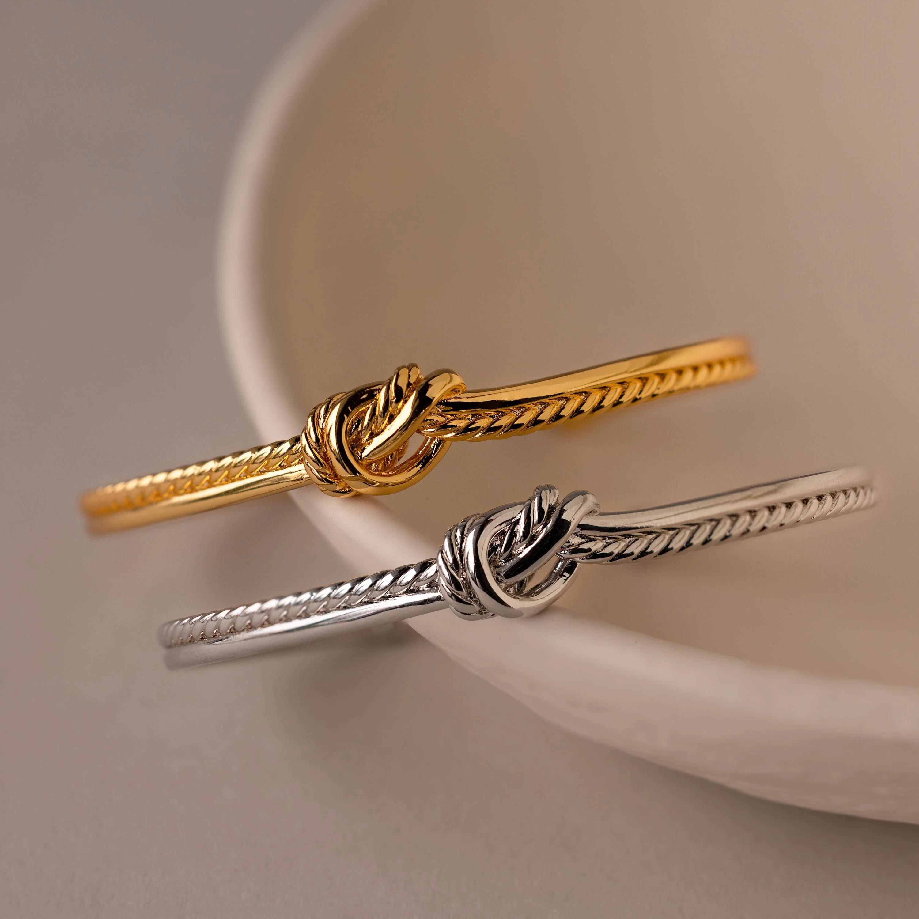 Duo Knot Bangle - Image 3