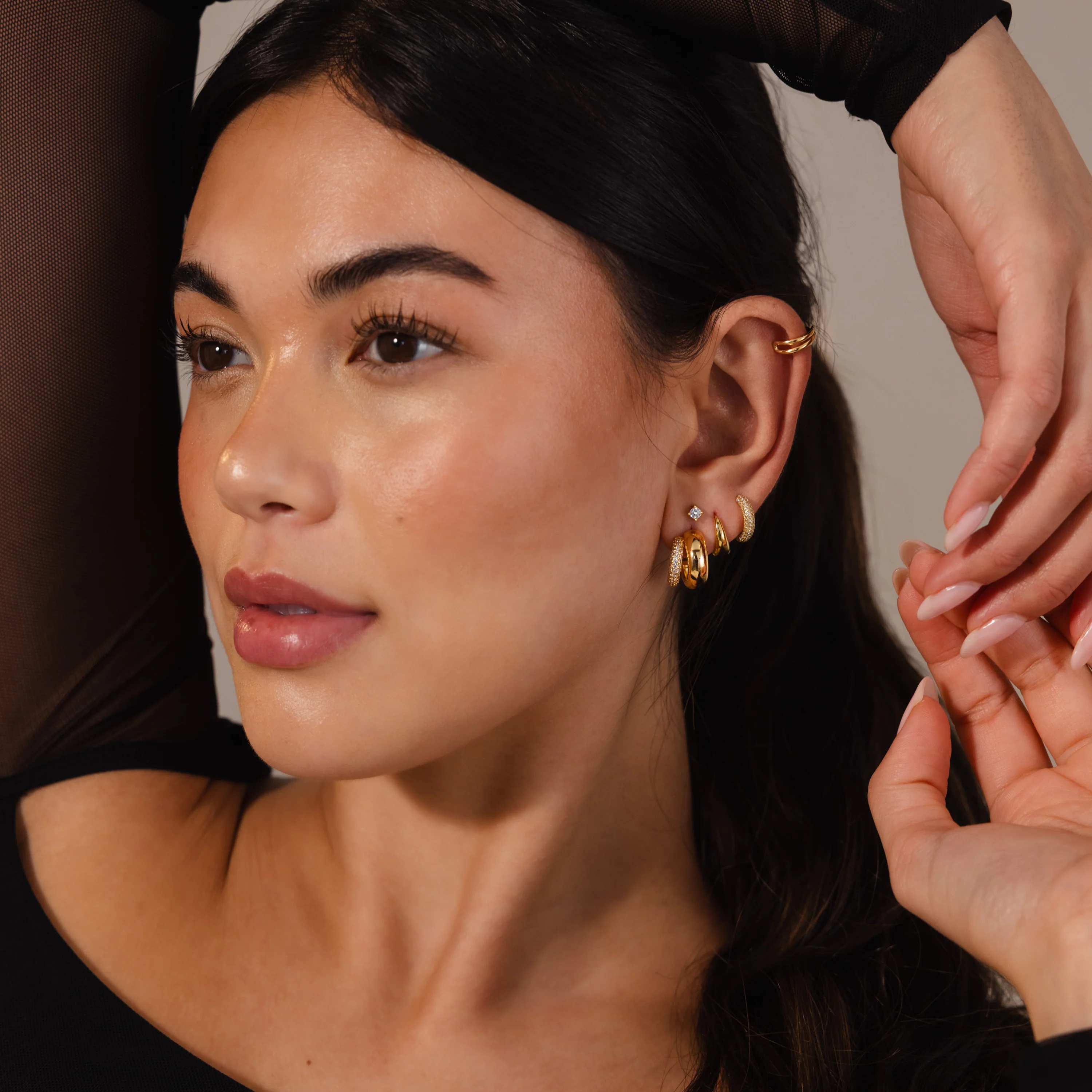 Duo Pave Dome Studs - Image 8