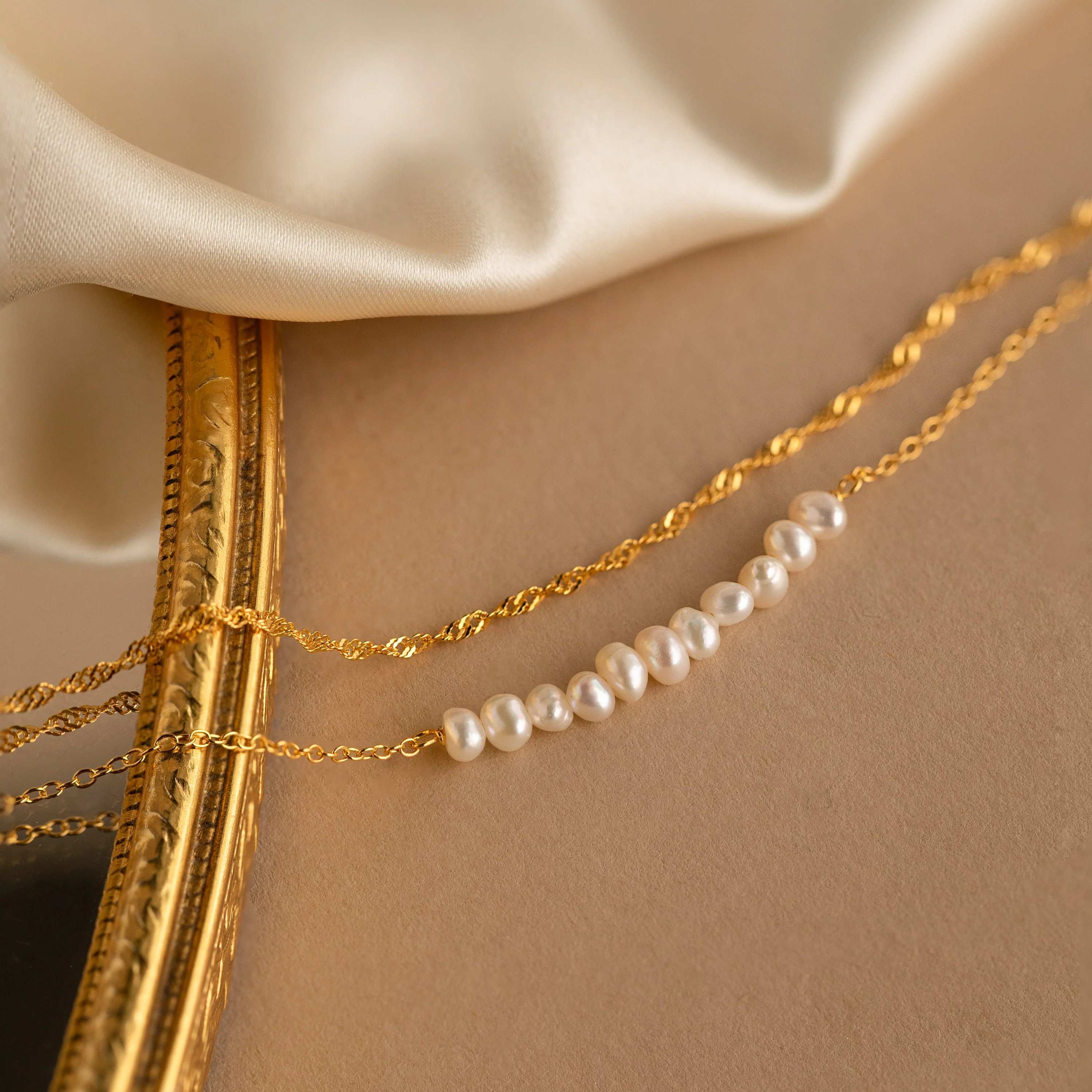 Duo Pearl Twist Bracelet - Image 7