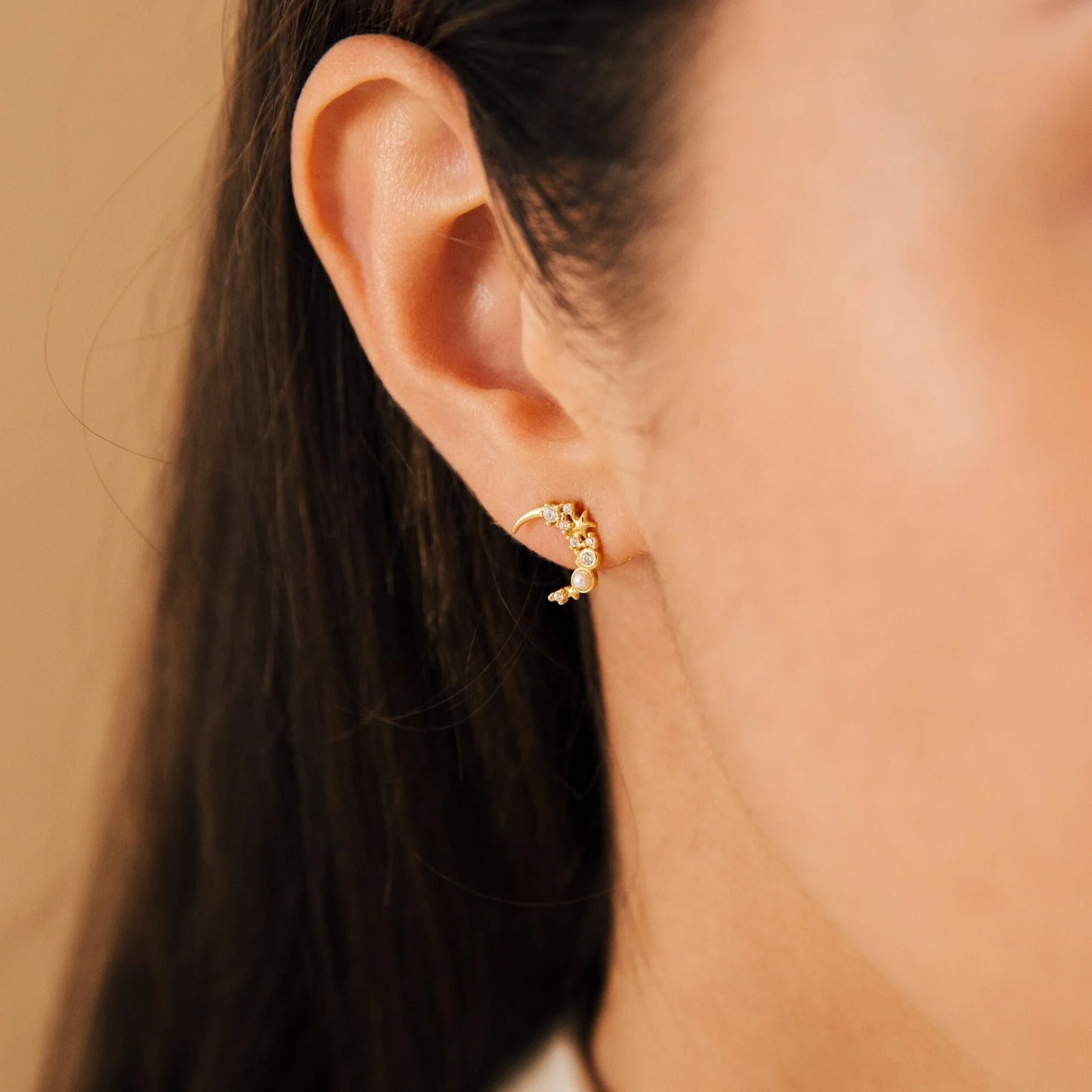 Eclipse Moon Studs - Image 2