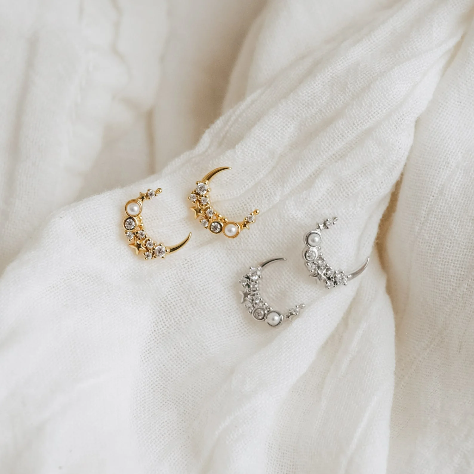 Eclipse Moon Studs - Image 5