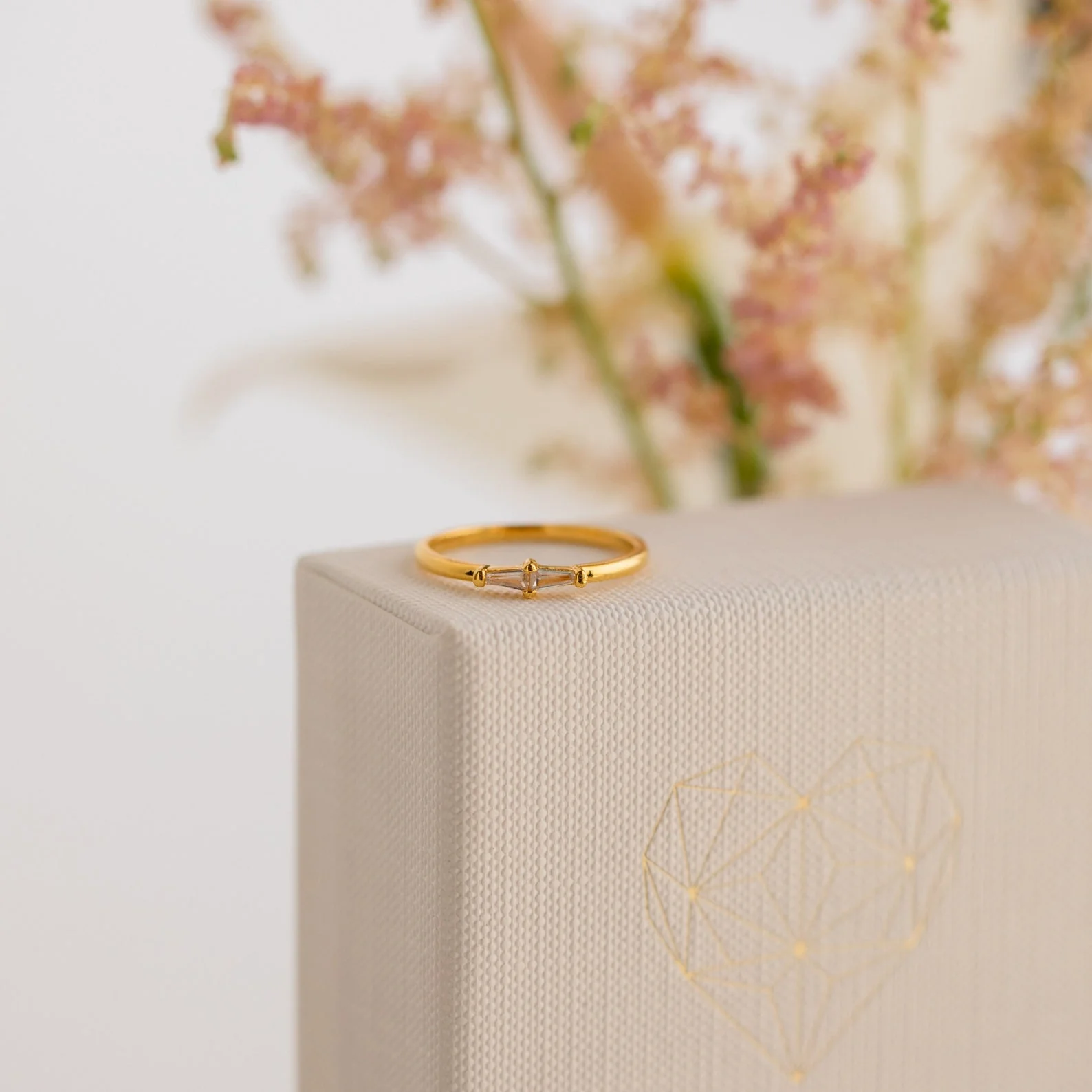 Eleanor Baguette Diamond Ring - Image 5