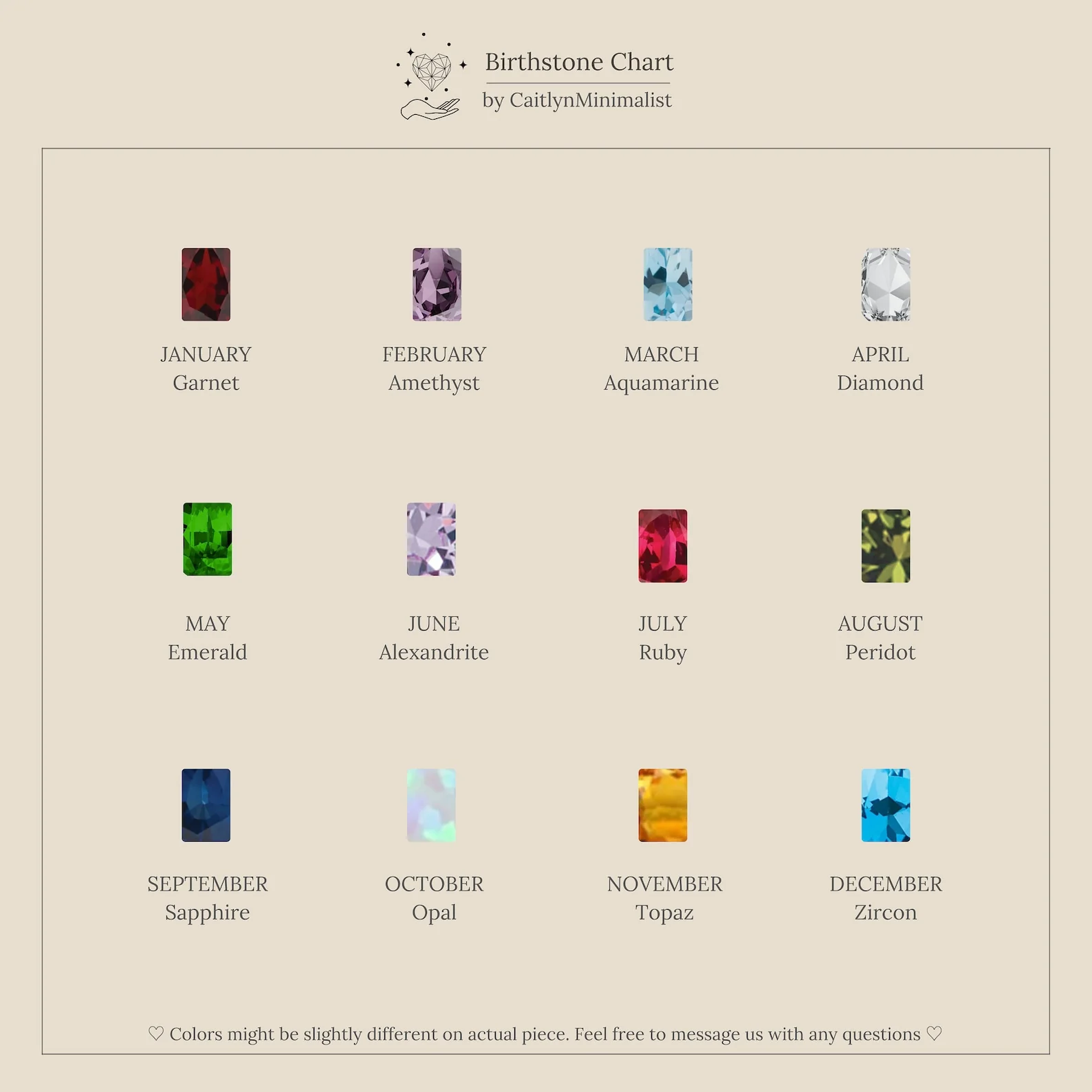 Emerald Birthstone Studs - Image 7