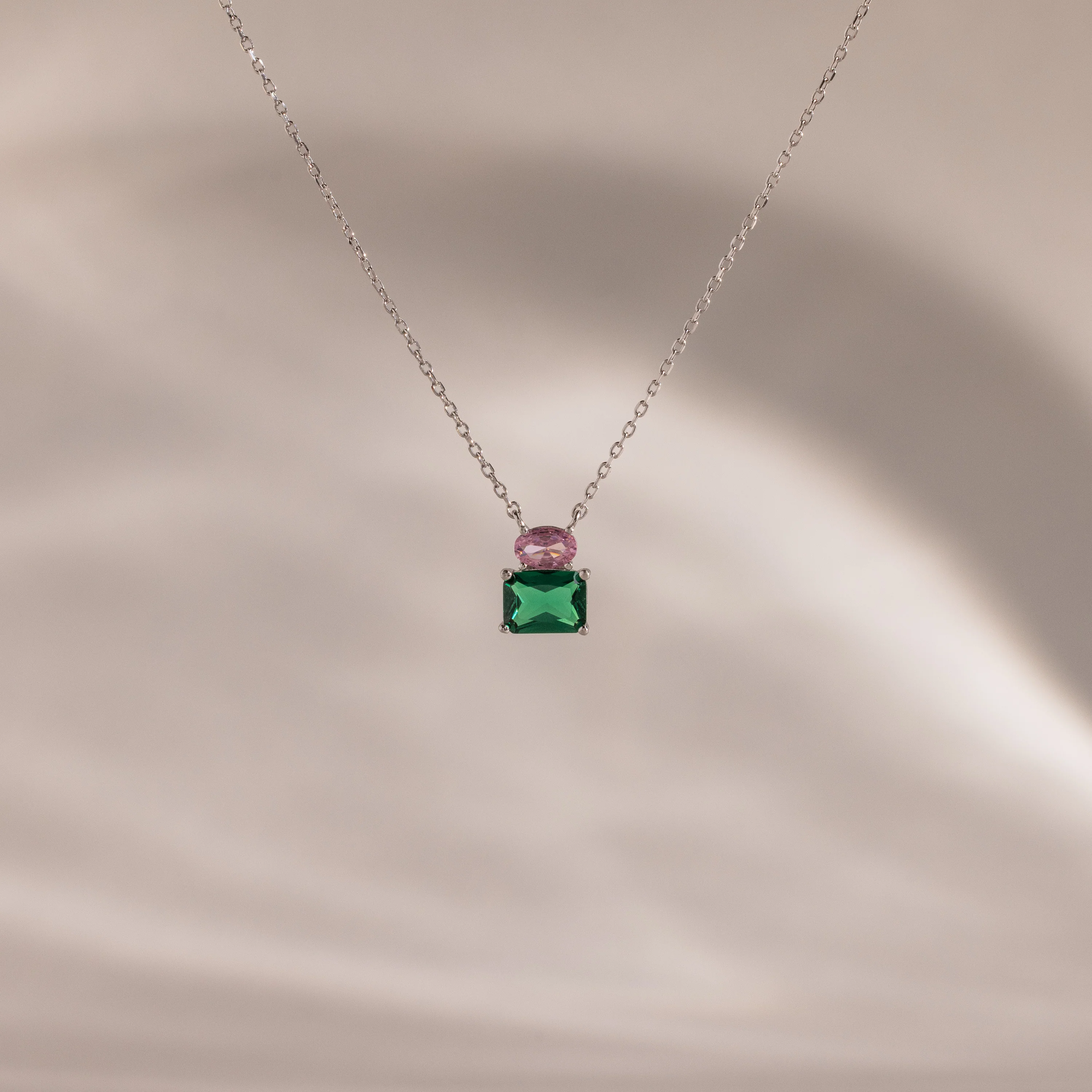 Emerald Bloom Necklace - Image 4