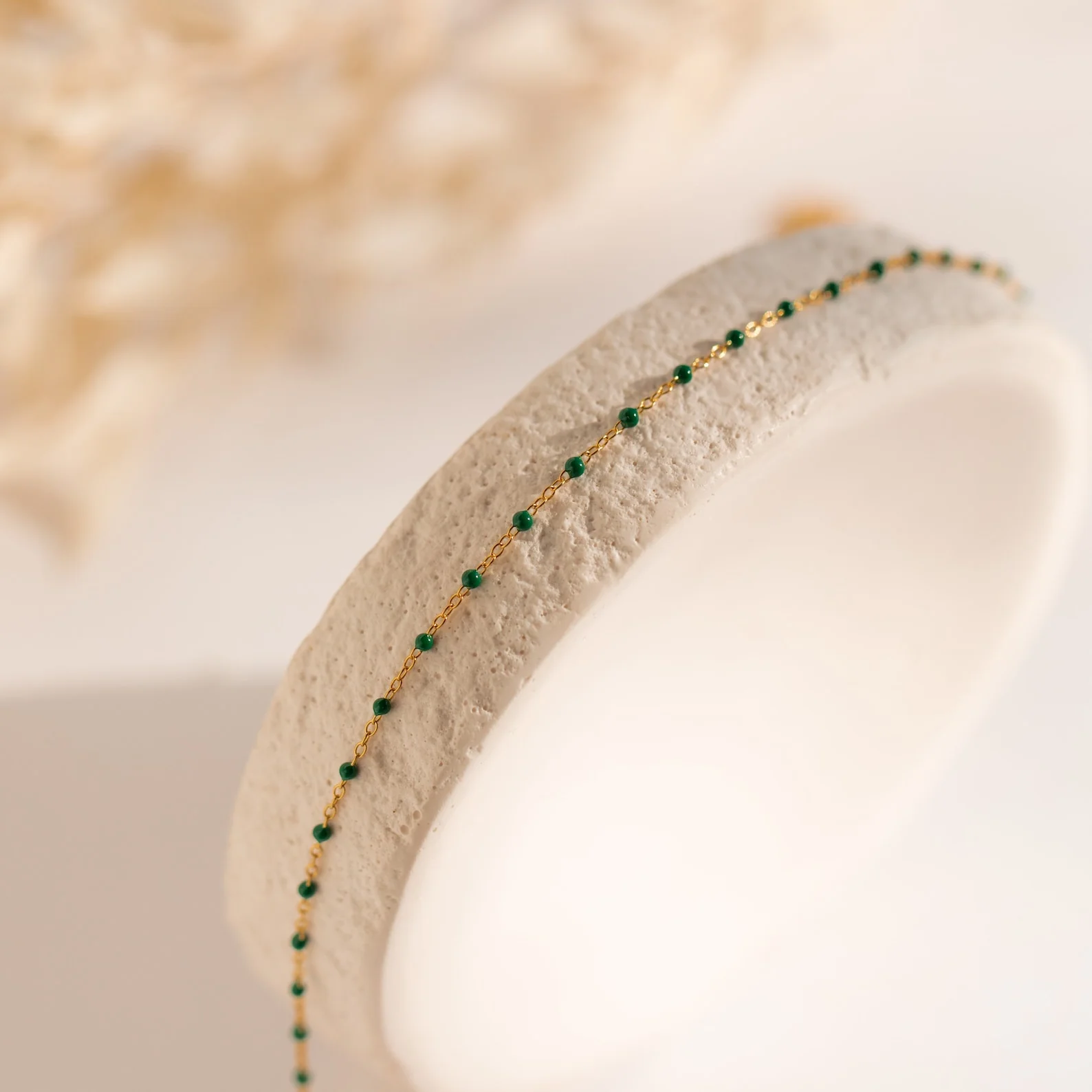 Emerald Station Necklace - Image 6