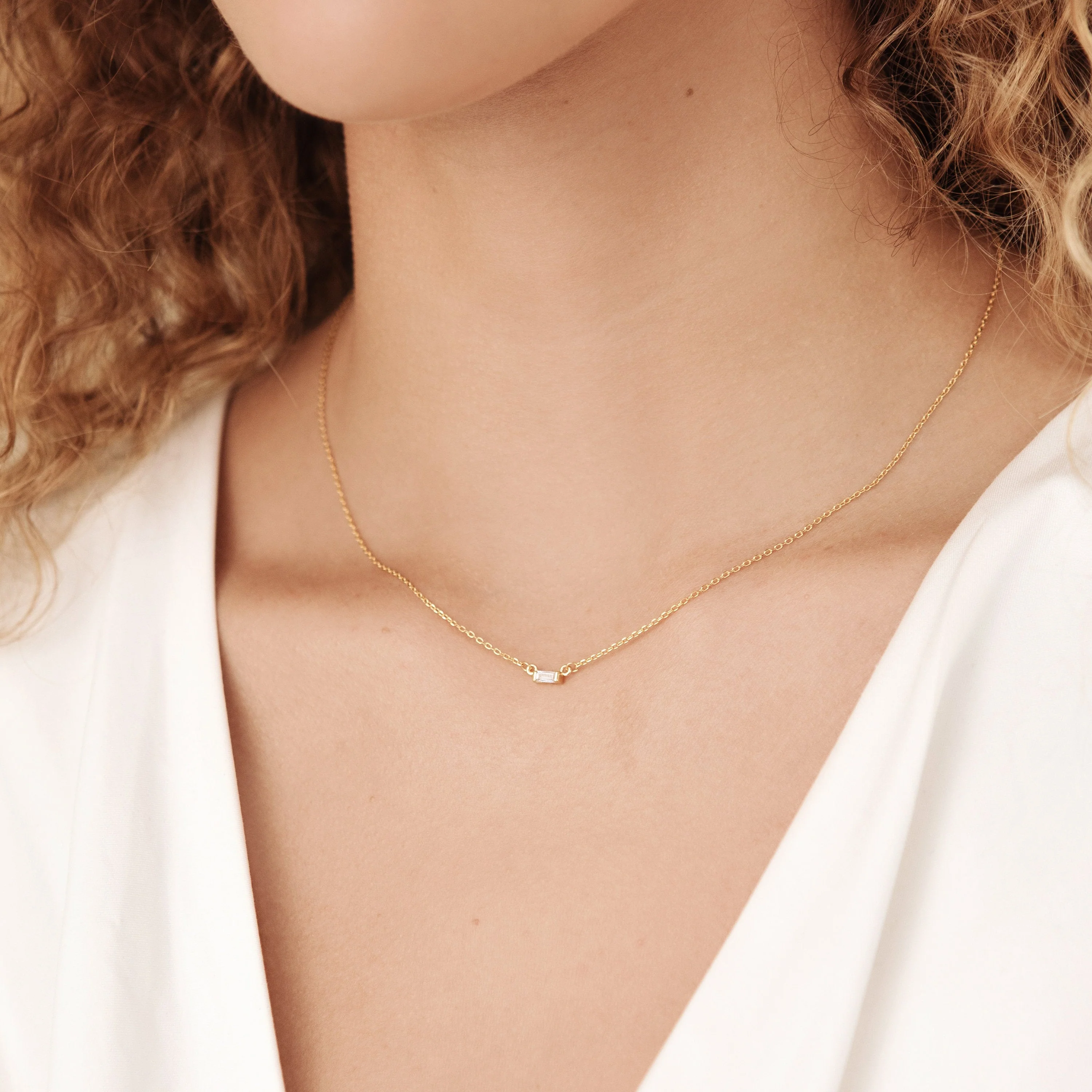 Emery Necklace in 18K Gold - Image 2