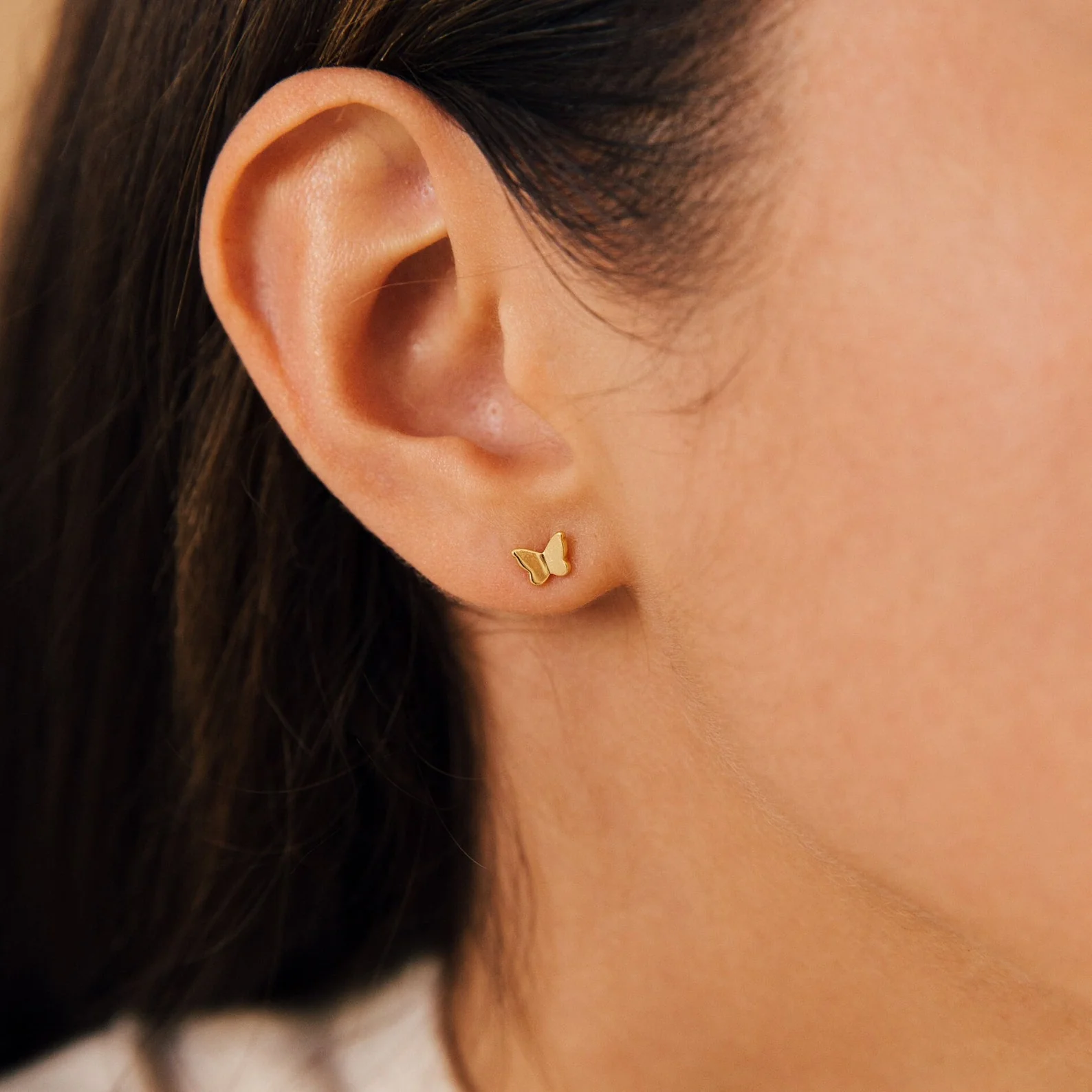 Emilia Butterfly Studs - Image 2