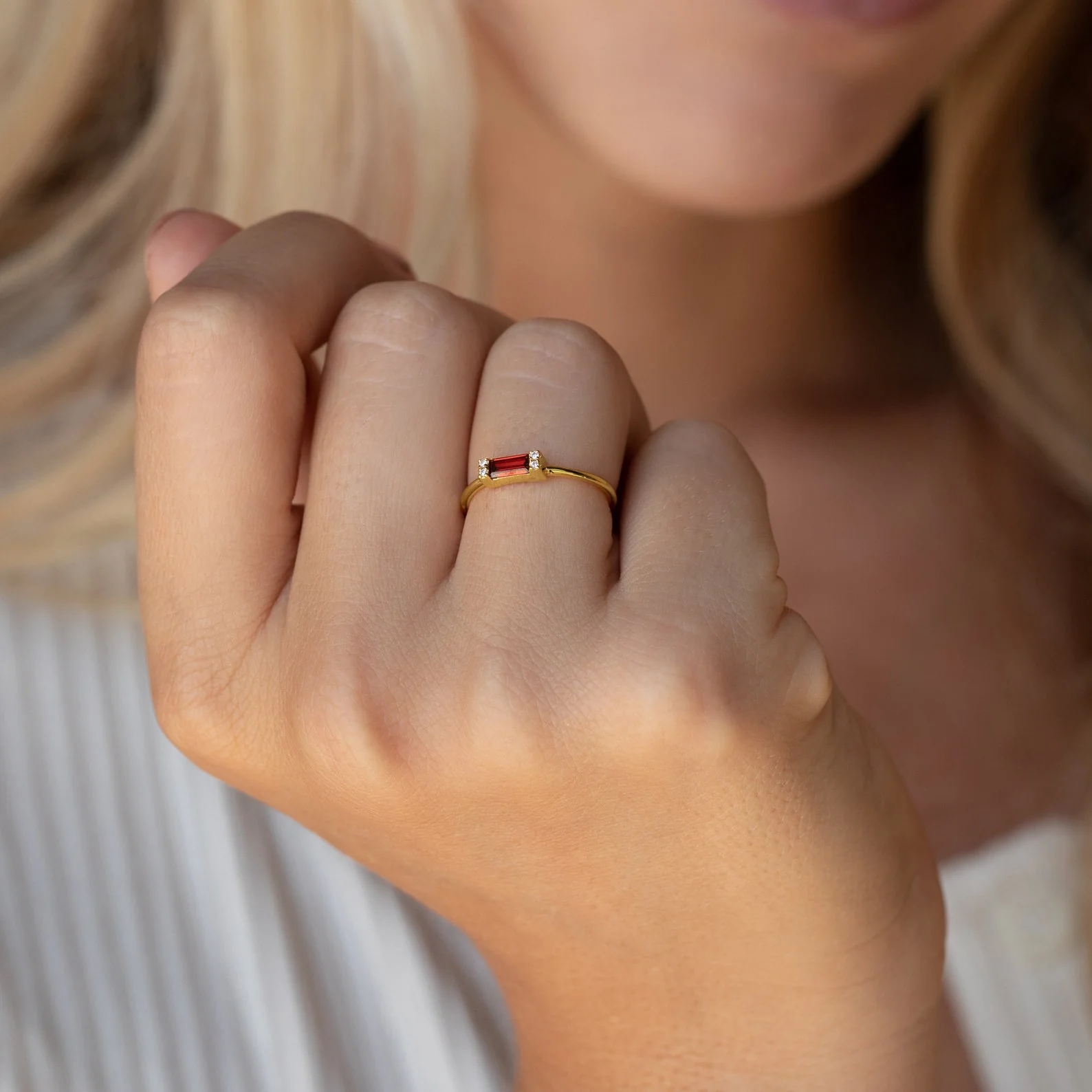 Empire Garnet Ring - Image 2