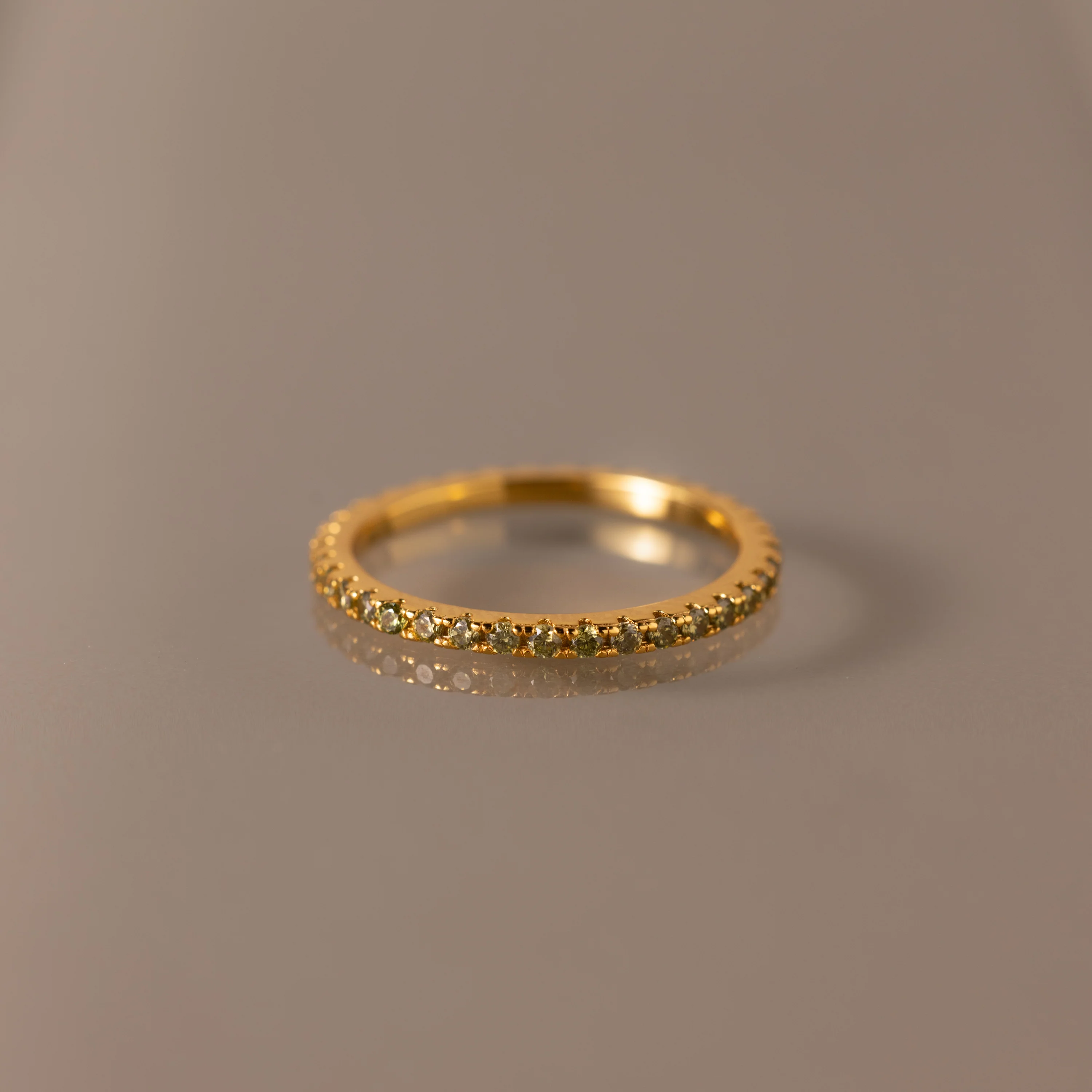 Endless Eternity Peridot Ring