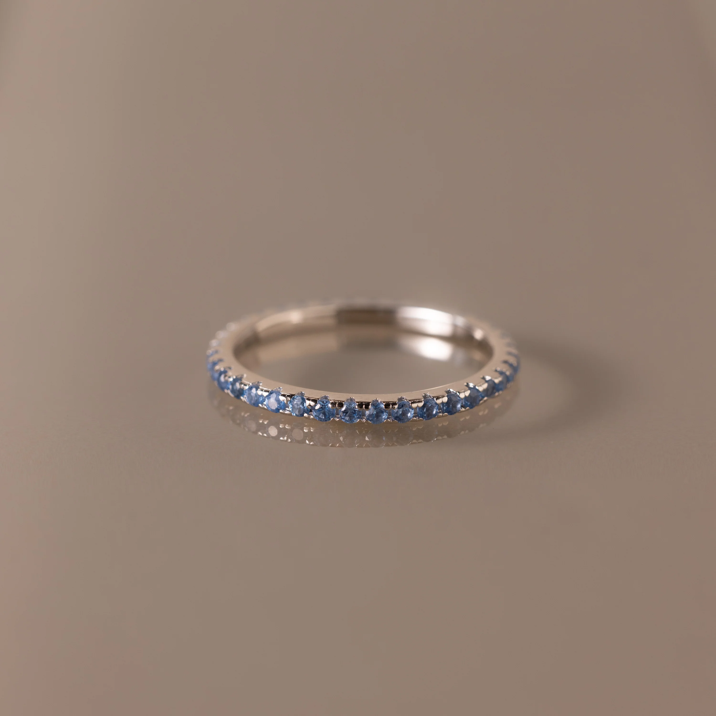 Endless Eternity Blue Zircon Ring - Image 3