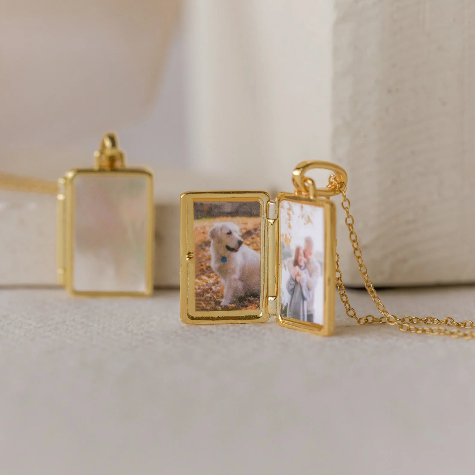 Endless Love Locket Necklaces - Image 3