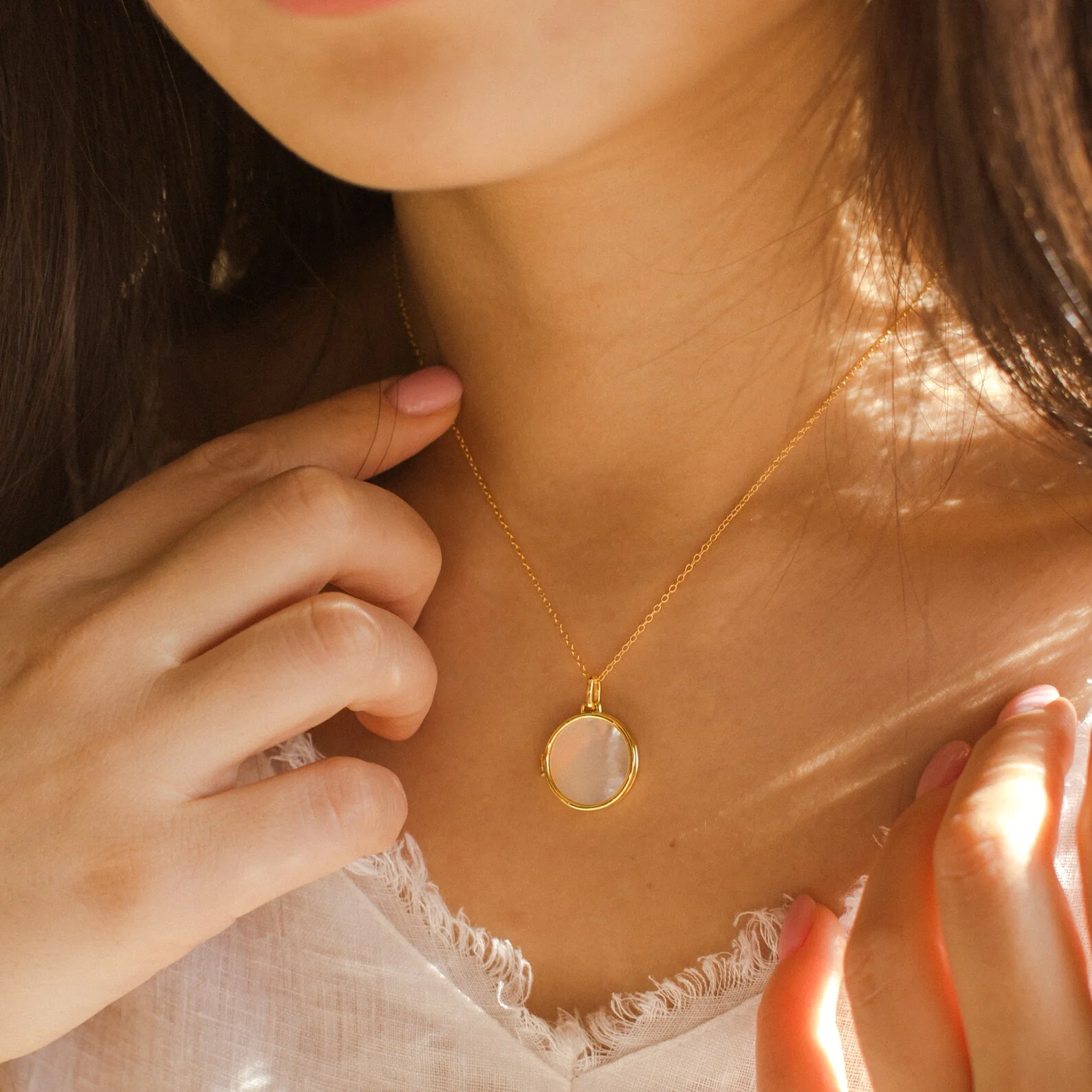 Endless Love Locket Necklaces - Image 5