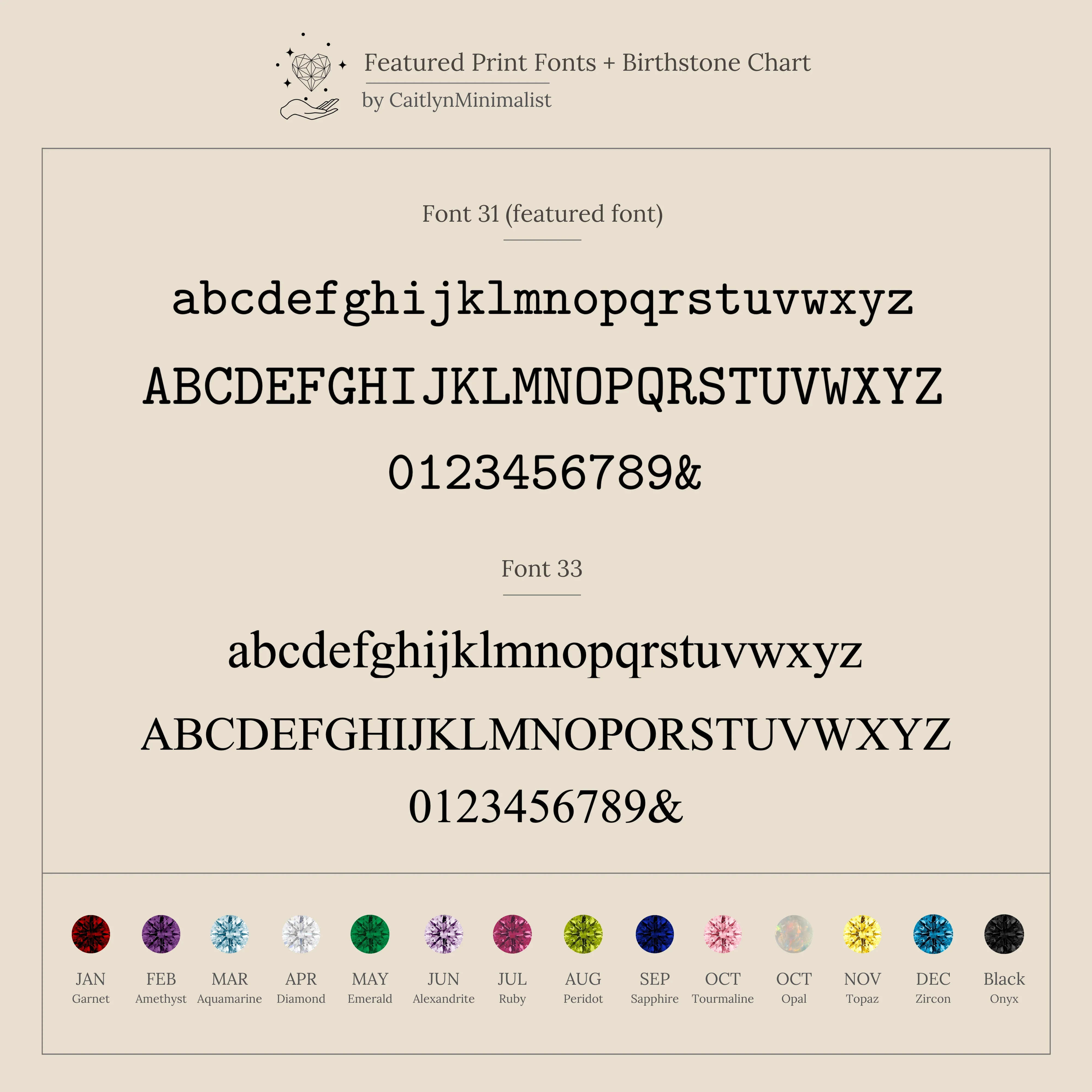Engraved Birthstone Eternity Ring - Image 8