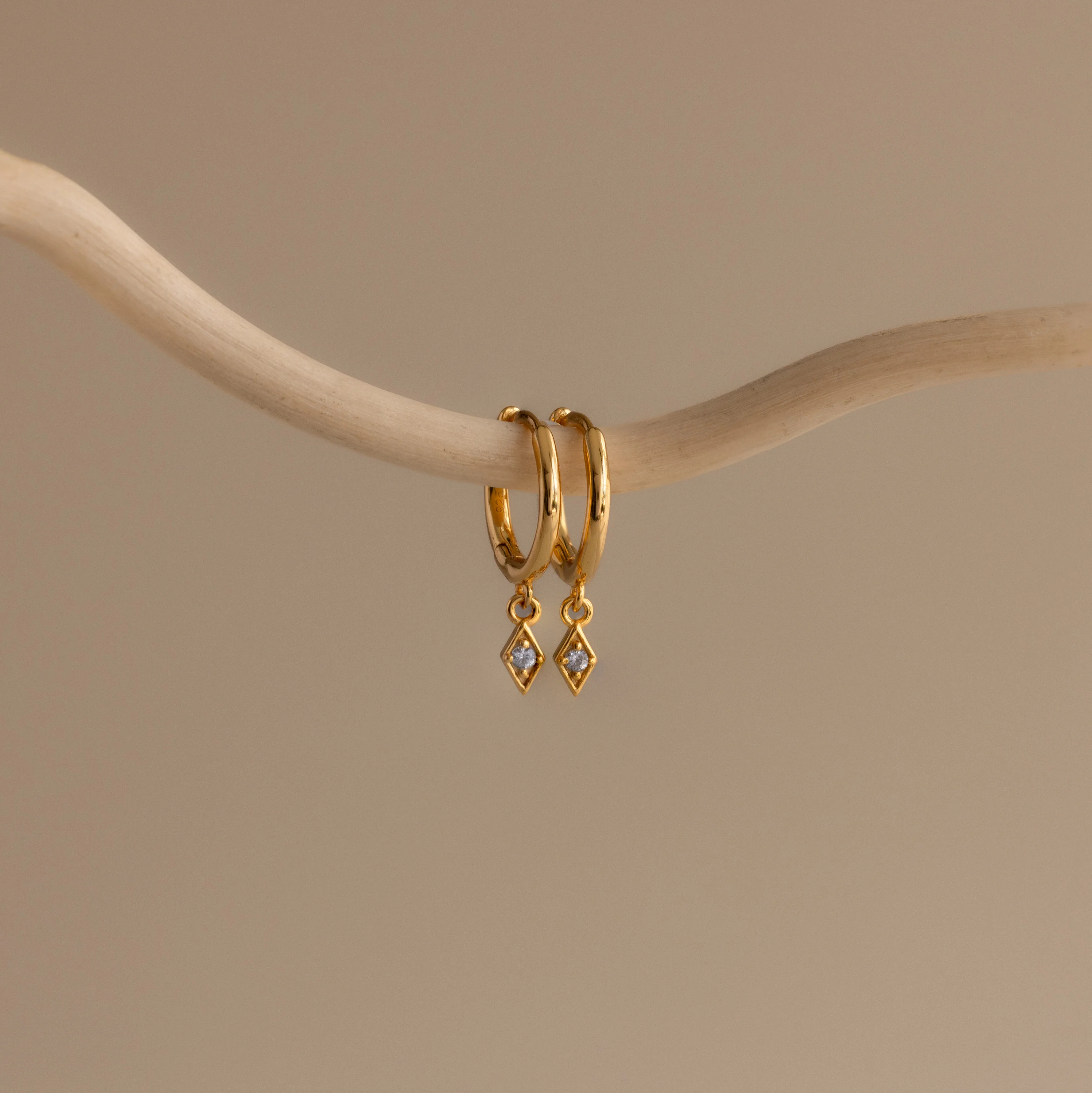 Ericka Birthstone Huggies - Image 3