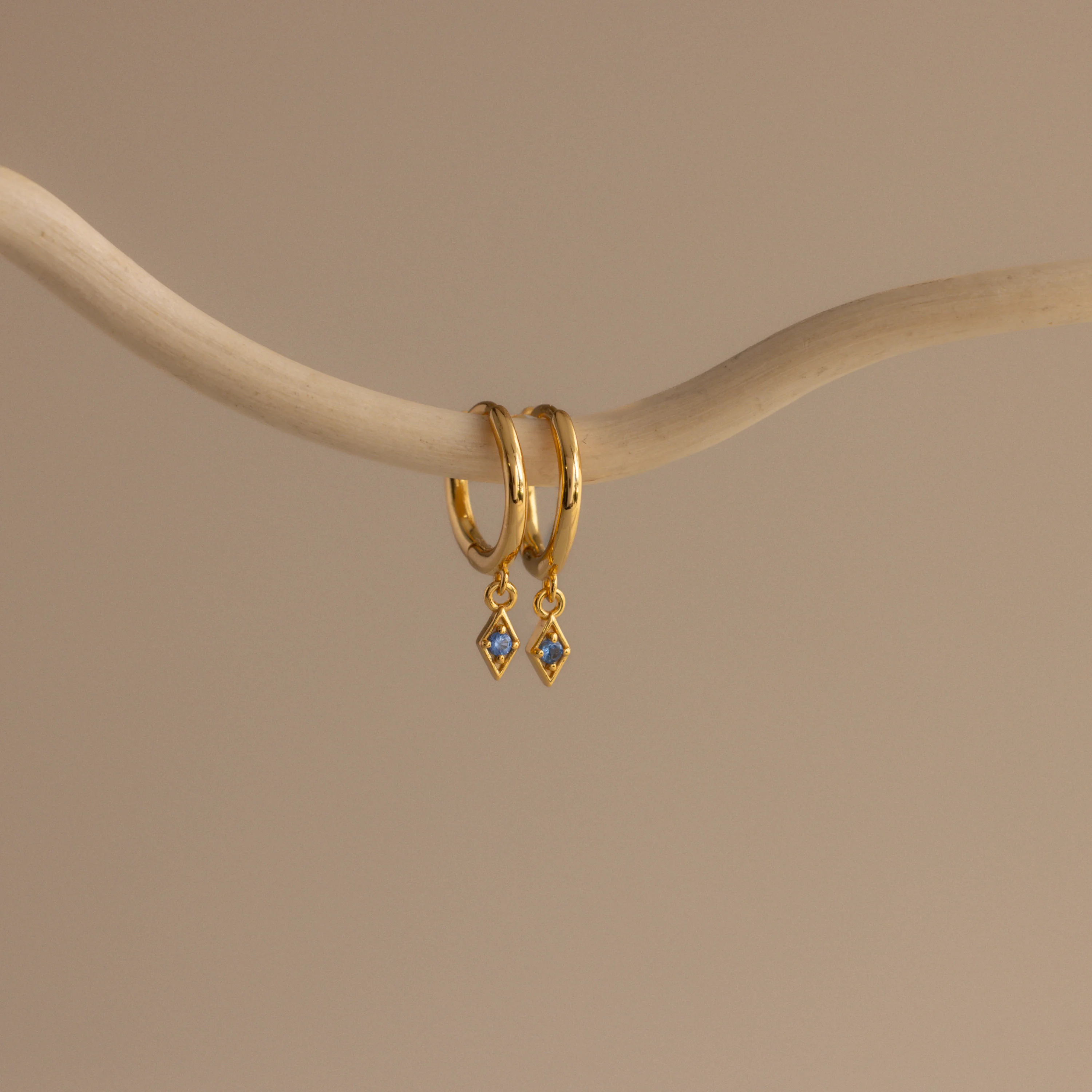 Ericka Birthstone Huggies - Image 4