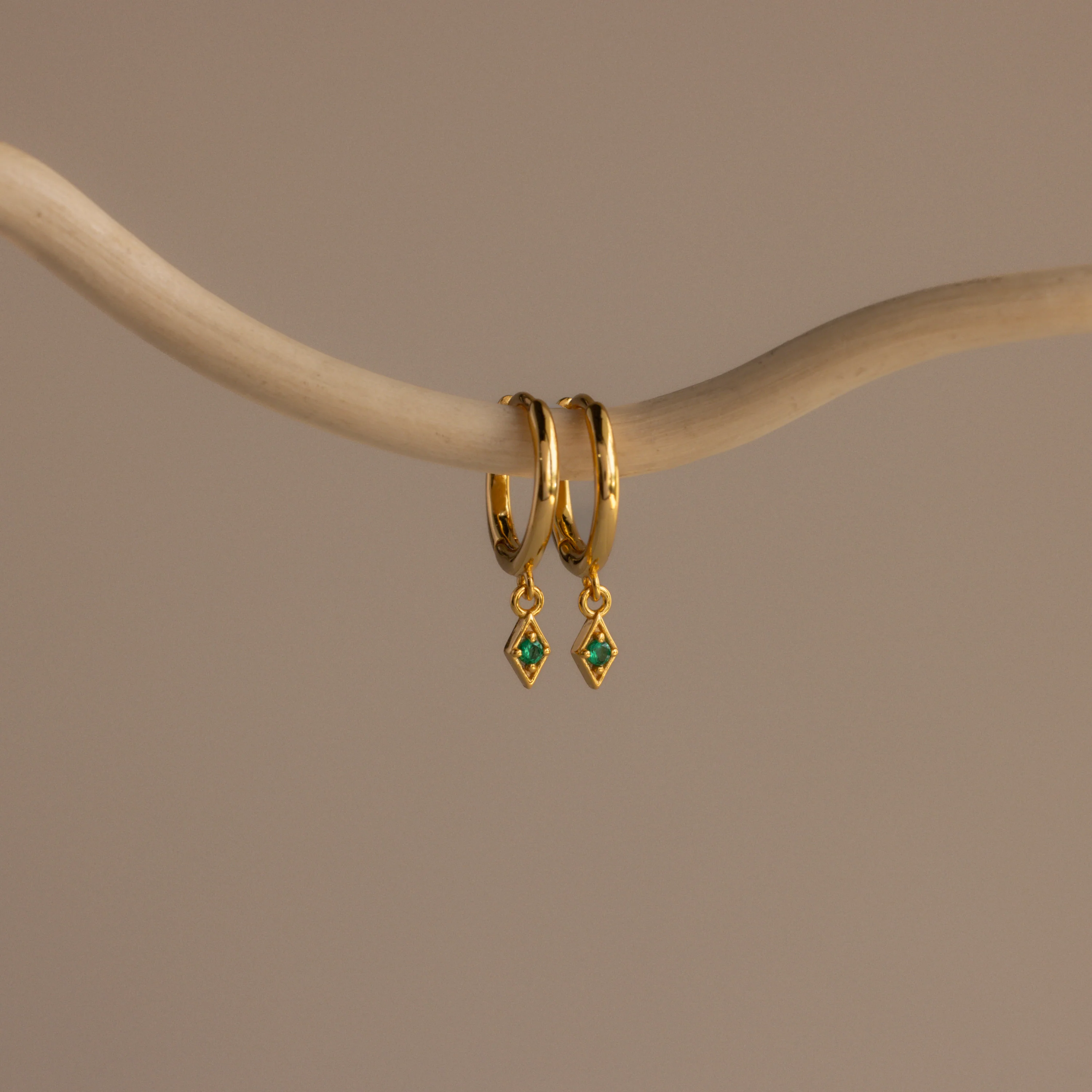 Ericka Birthstone Huggies - Image 6