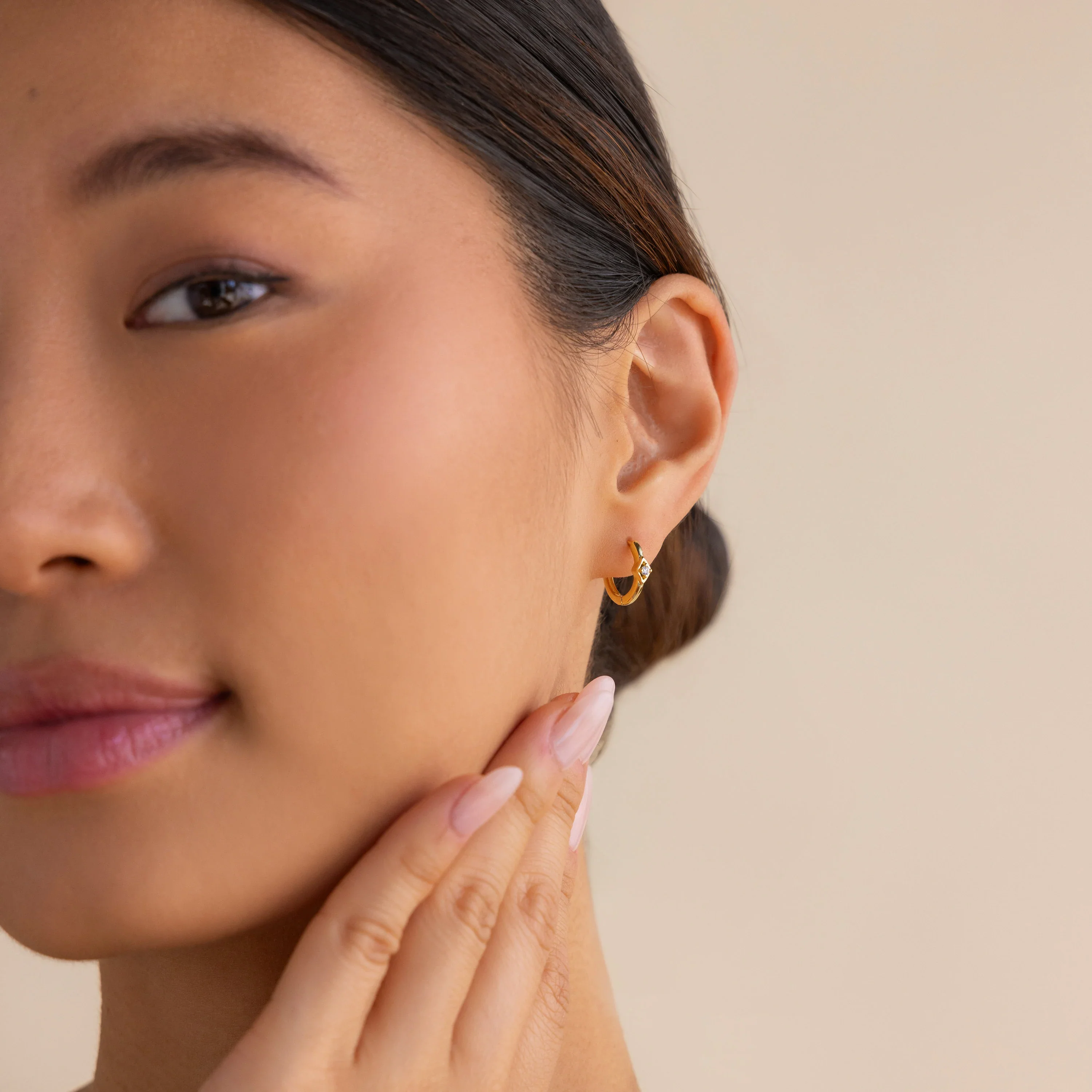 Ericka Diamond Hoops - Image 8
