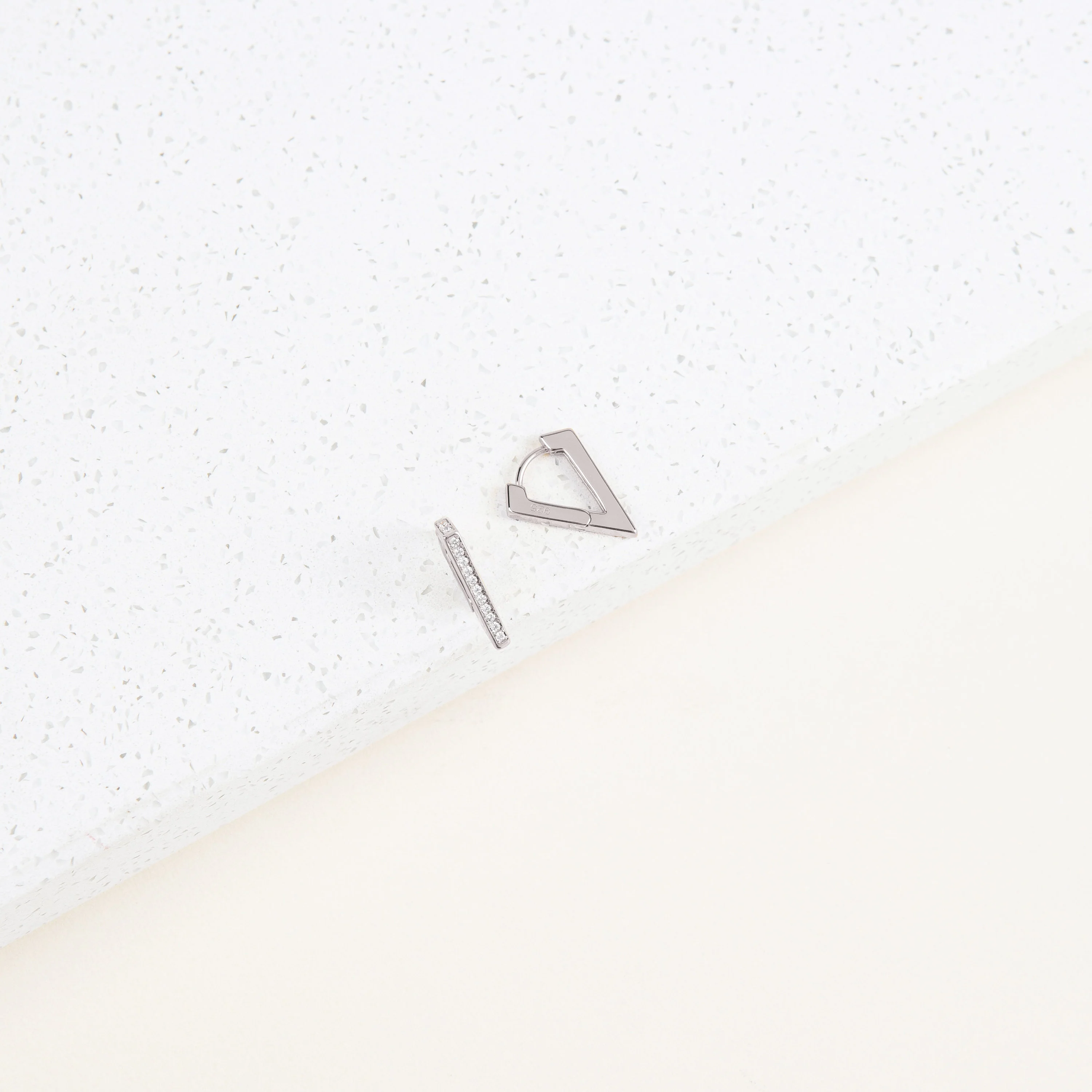 Ezra Triangle Earrings - Image 5