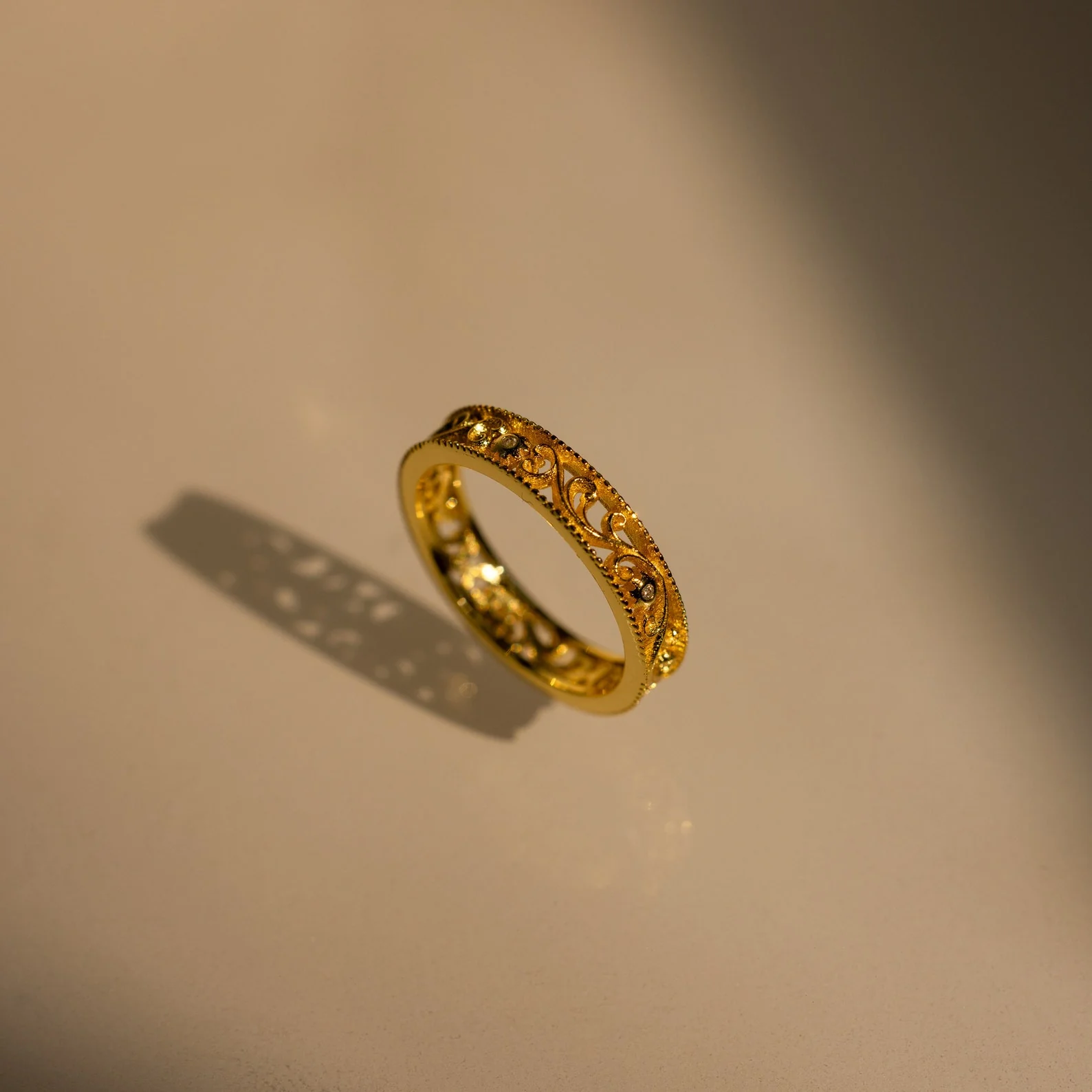 Filigree Flower Ring - Image 7