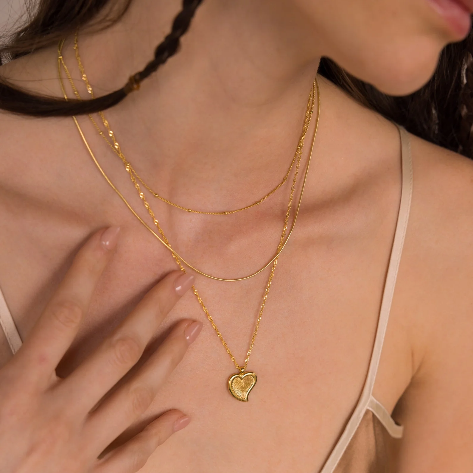 Fingerprint Heart Necklace - Image 6