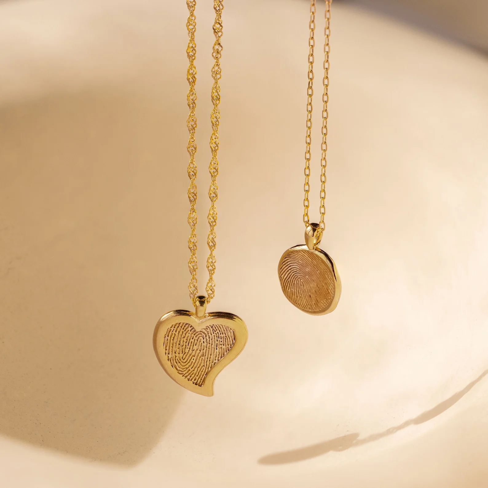 Fingerprint Heart Necklace - Image 7