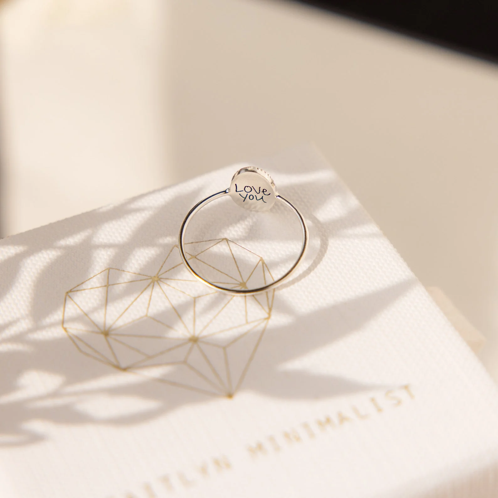 Fingerprint Oval Ring - Image 5