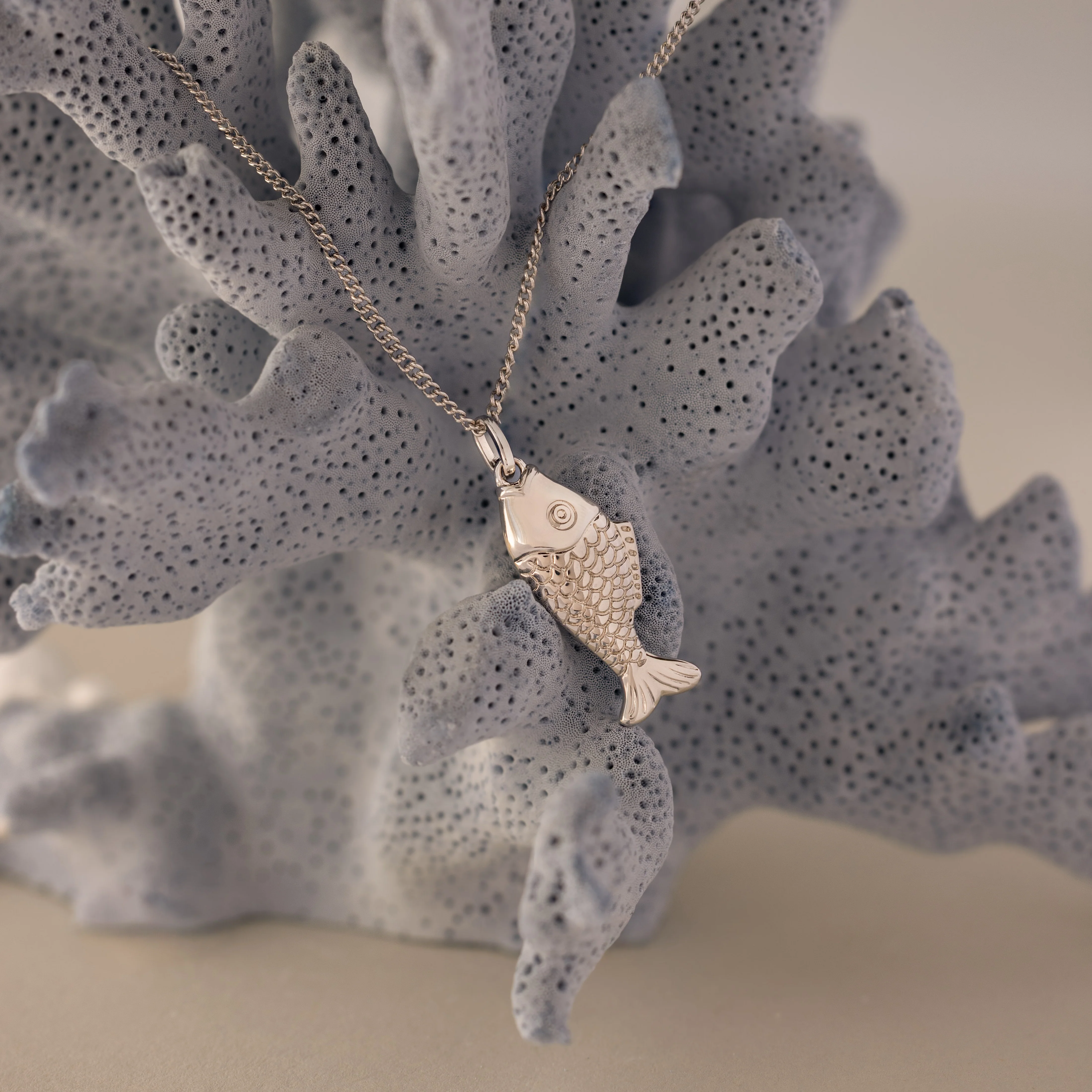 Fish Pendant Necklace - Image 4
