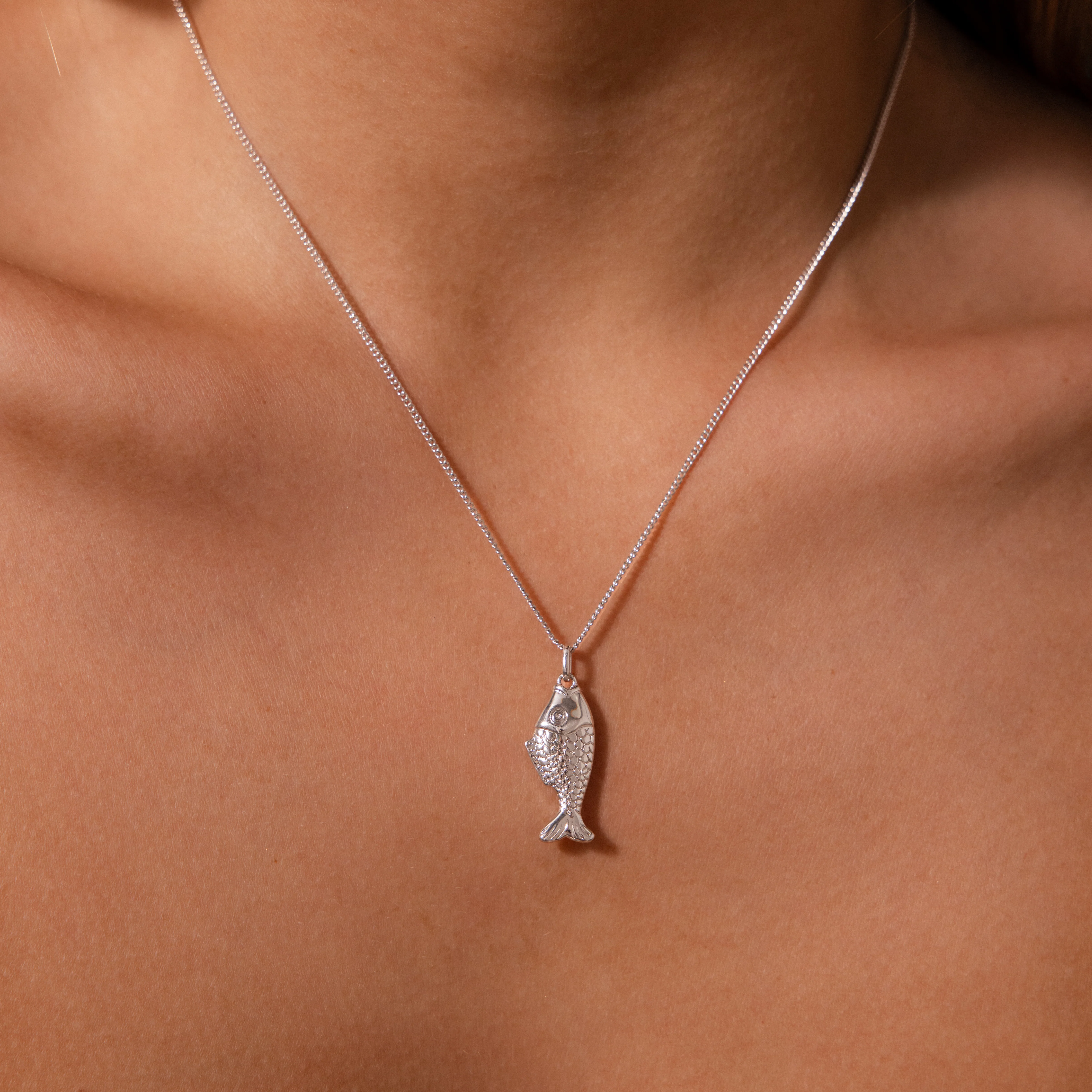 Fish Pendant Necklace - Image 5